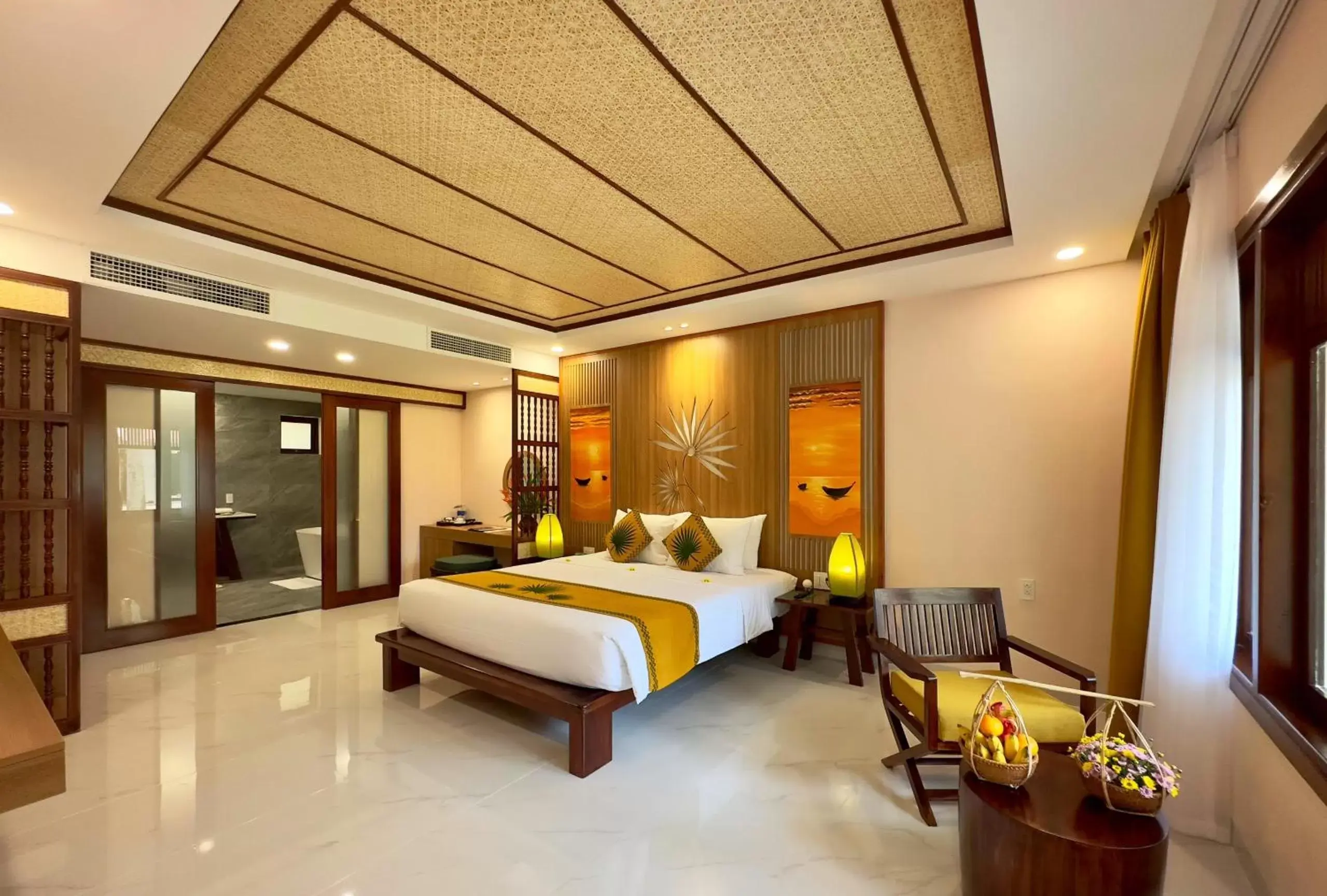 Bedroom in Palm Garden Beach Resort & Spa