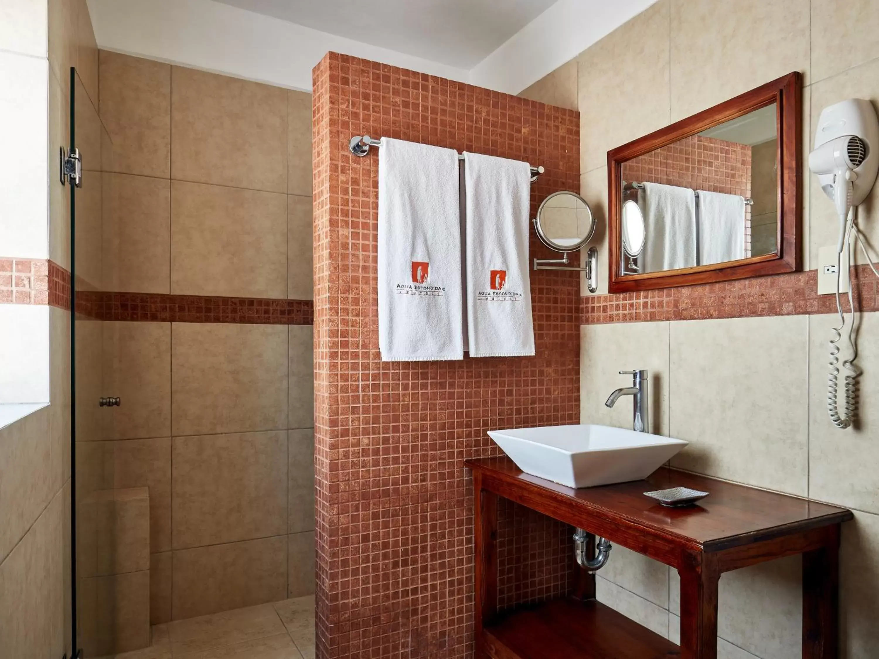 Bathroom in Hotel Agua Escondida