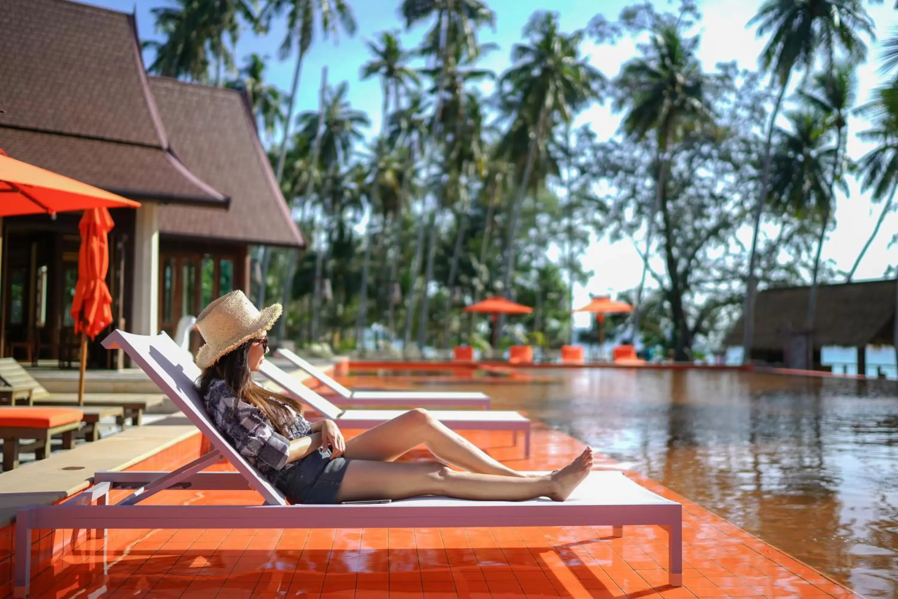 Swimming pool in Koh Kood Paradise Beach Swimming pool in Koh Kood Paradise Beach