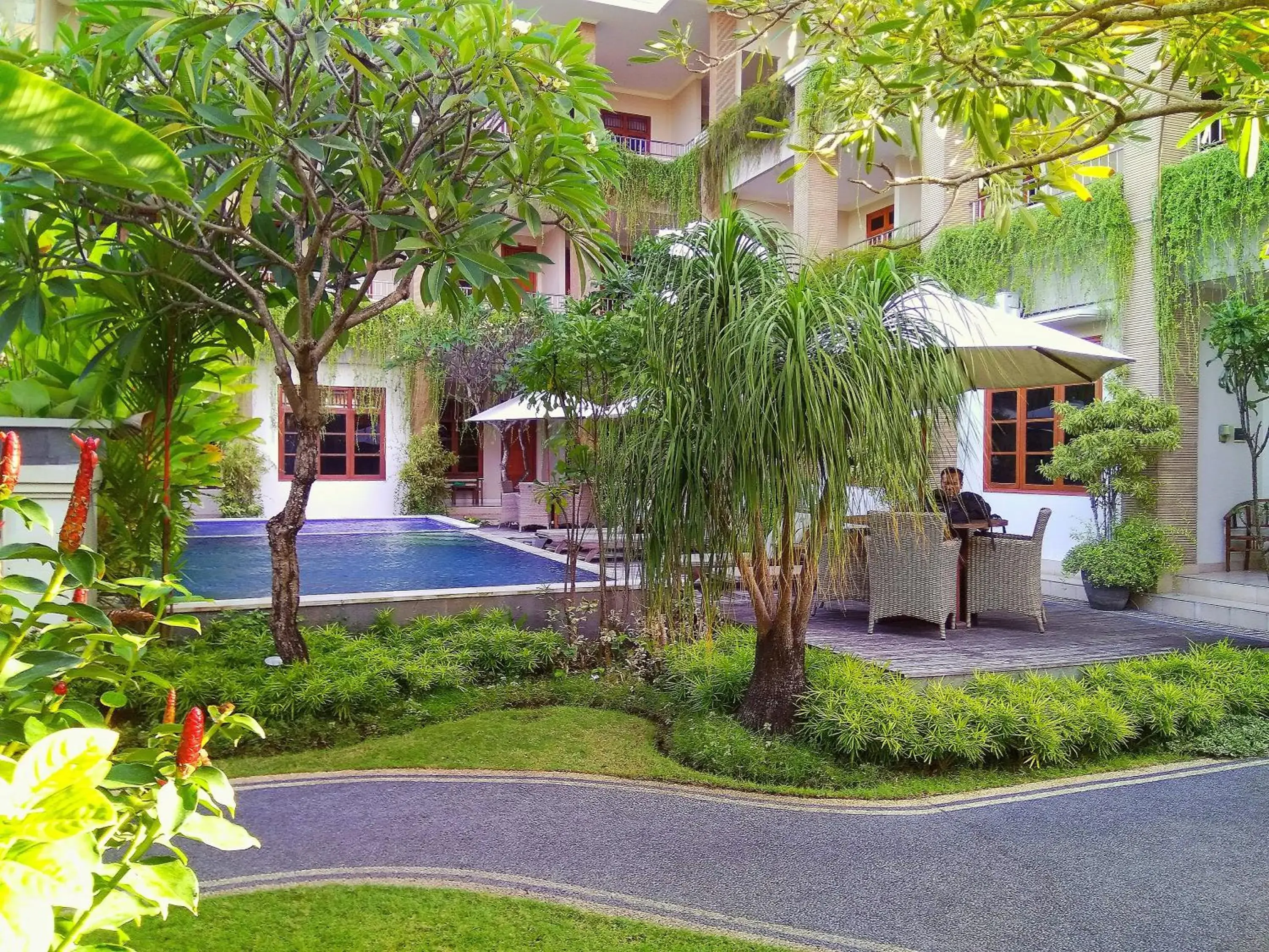 Garden, Property Building in Pondok Anyar Hotel