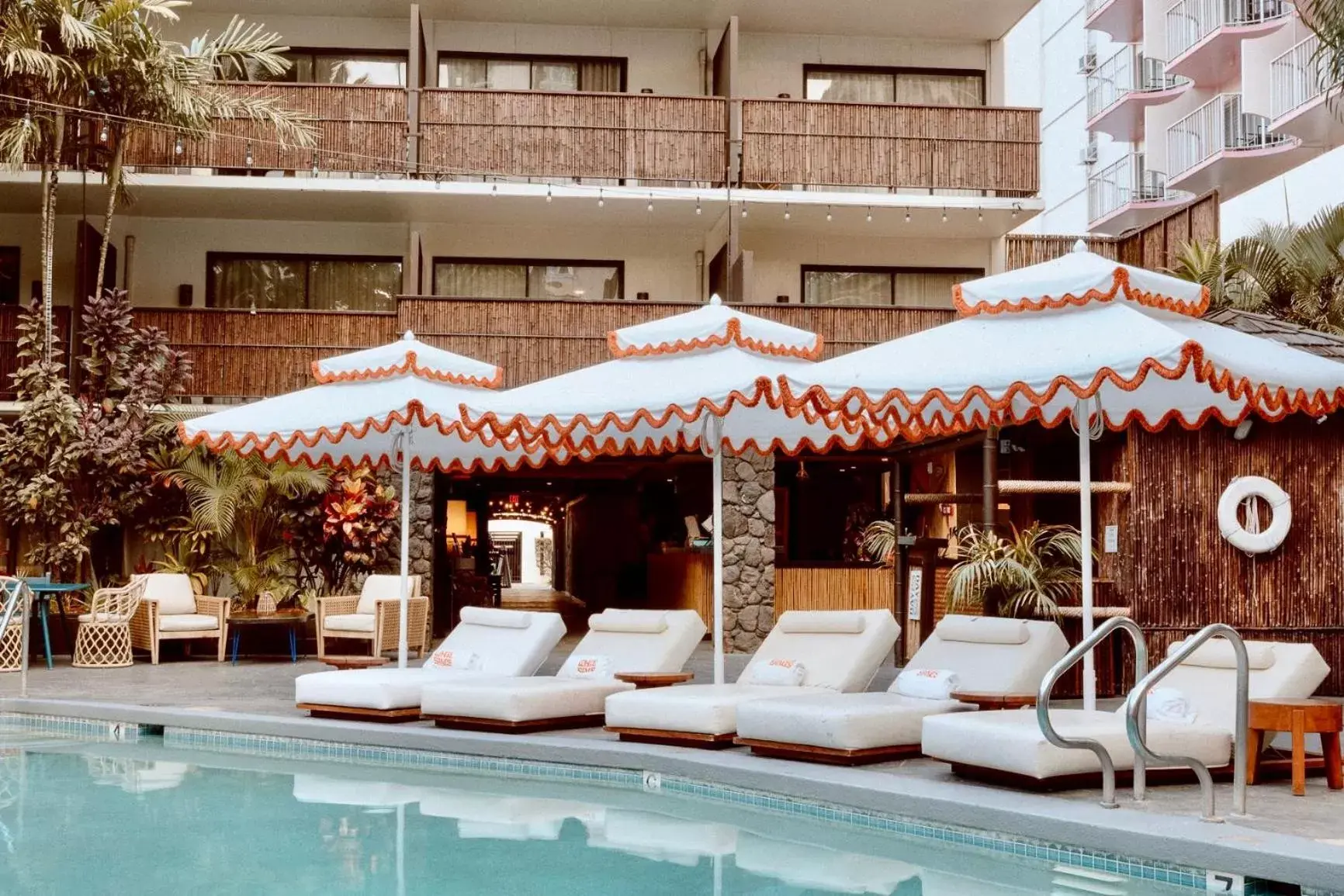 Swimming Pool in White Sands Hotel