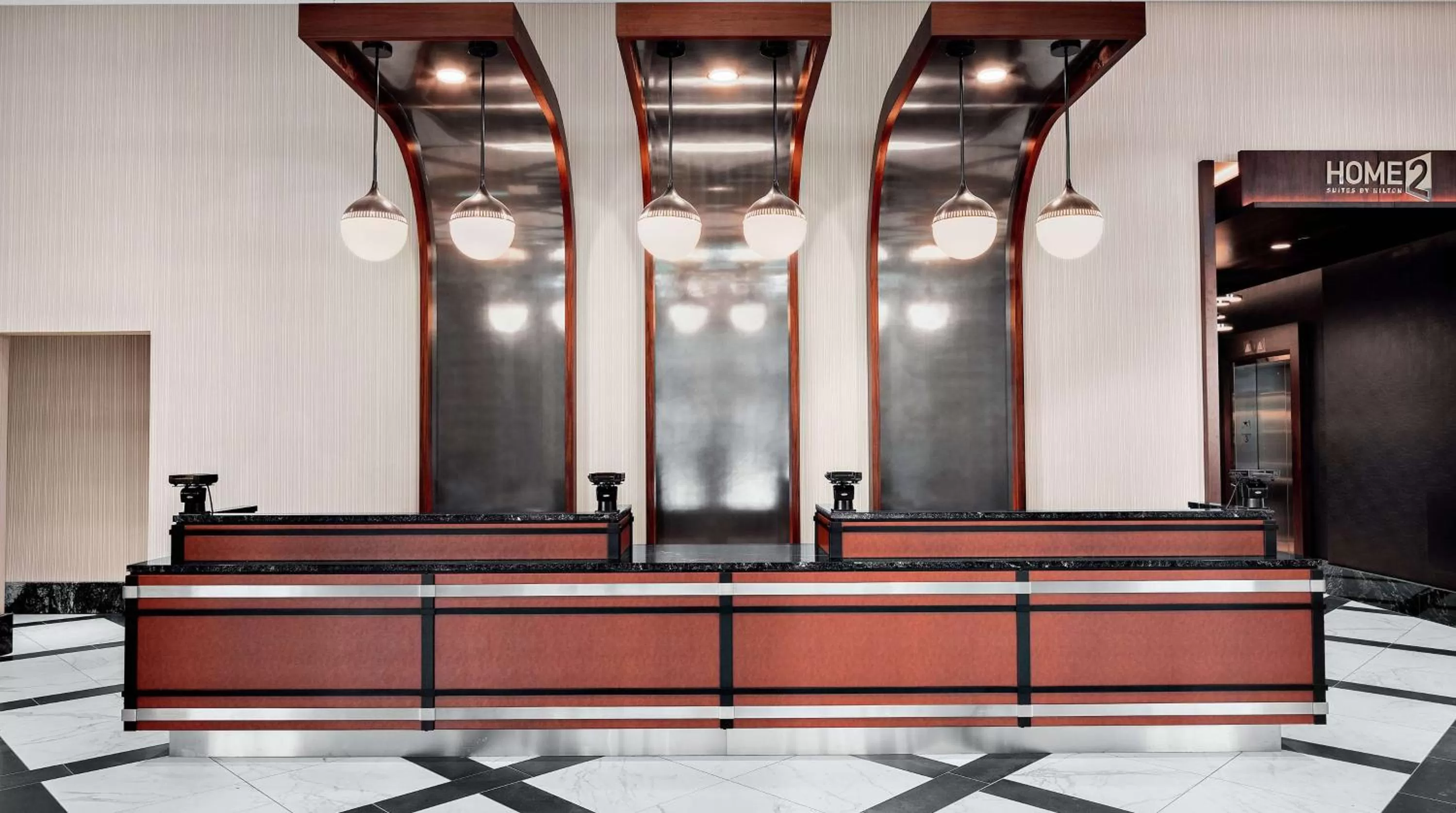 Lobby or reception in Home2 Suites By Hilton Chicago McCormick Place