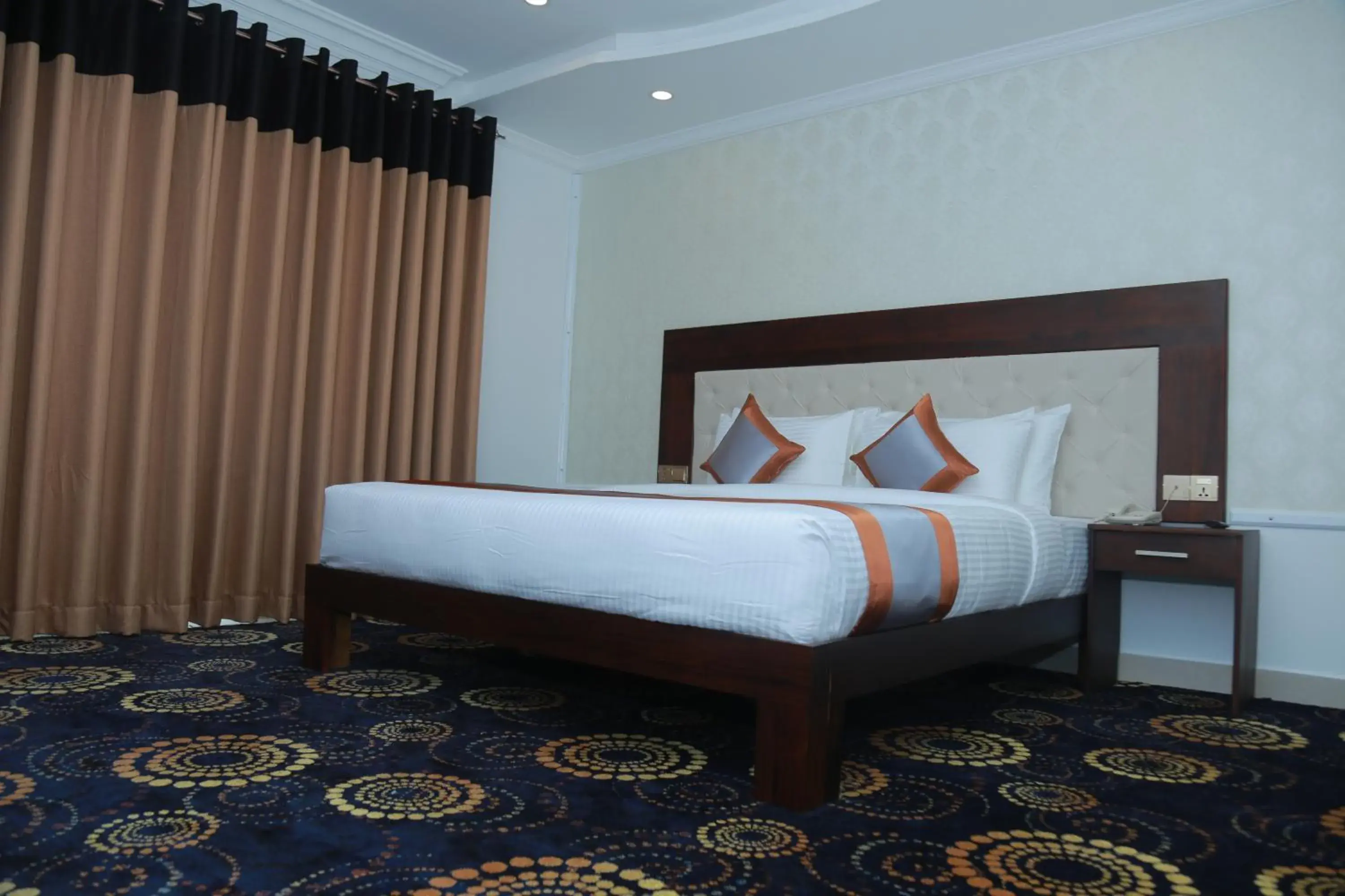 Bedroom, Bed in Galaxy Grand Hotel