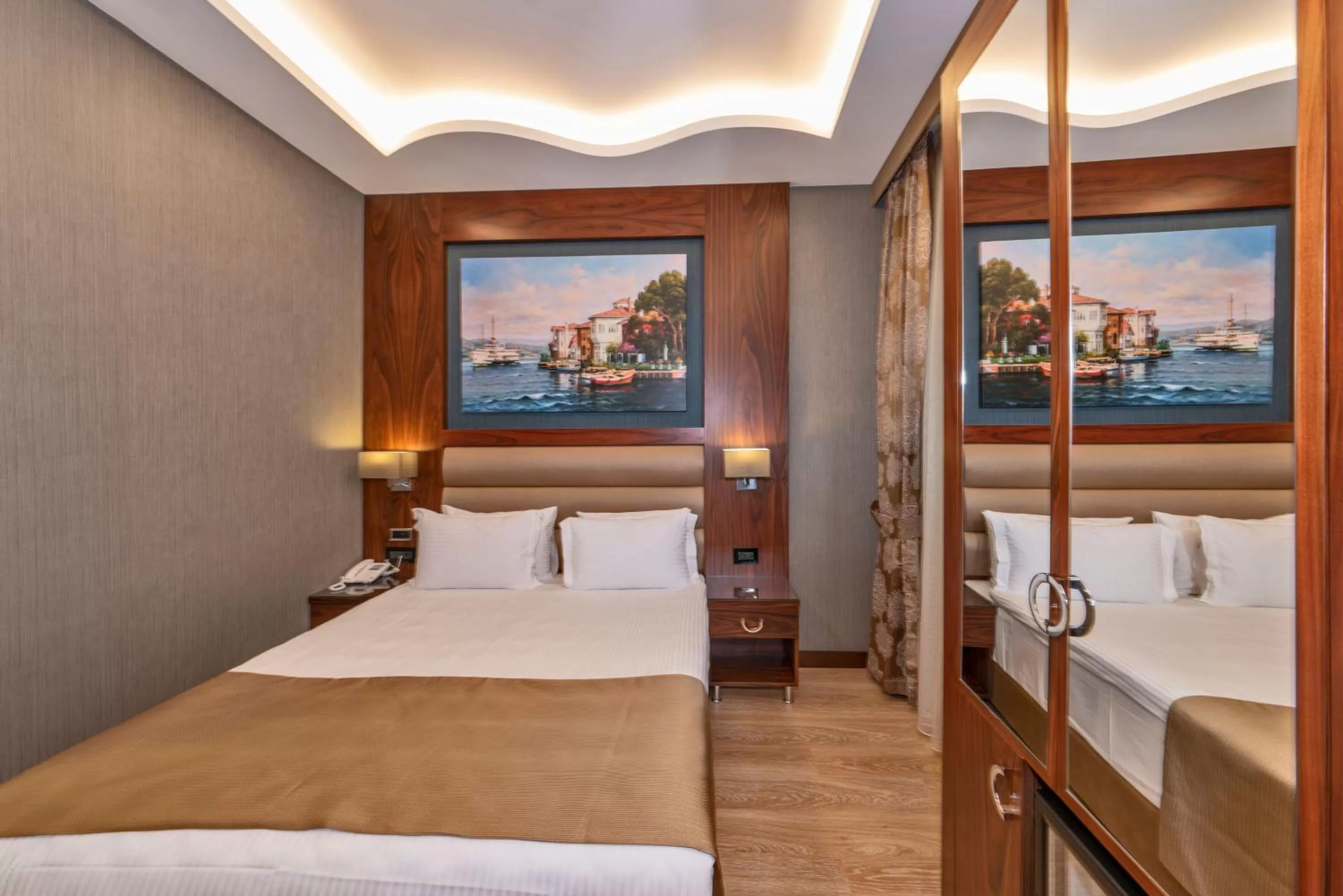 Bed in Piya Sport Hotel