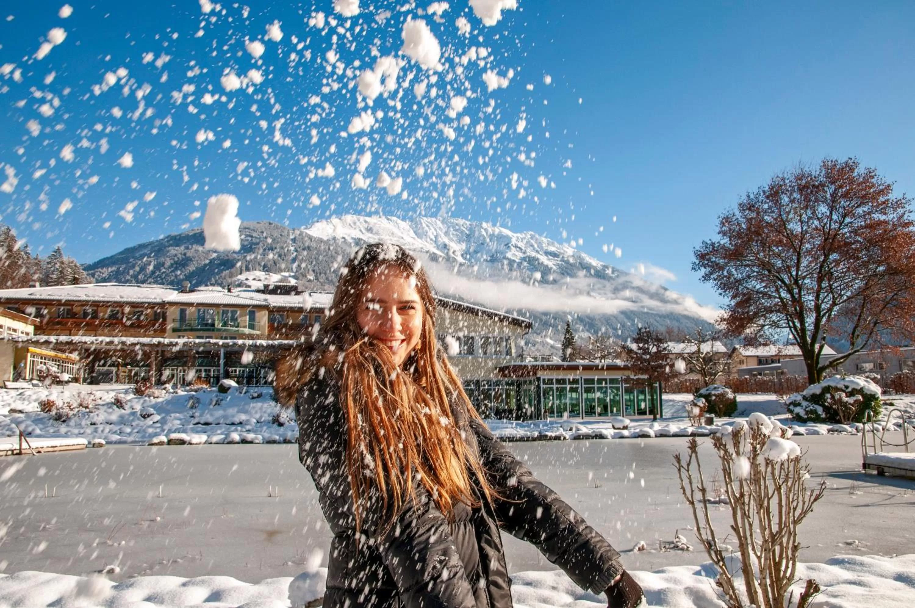 Winter in Hotel Vitalquelle Montafon