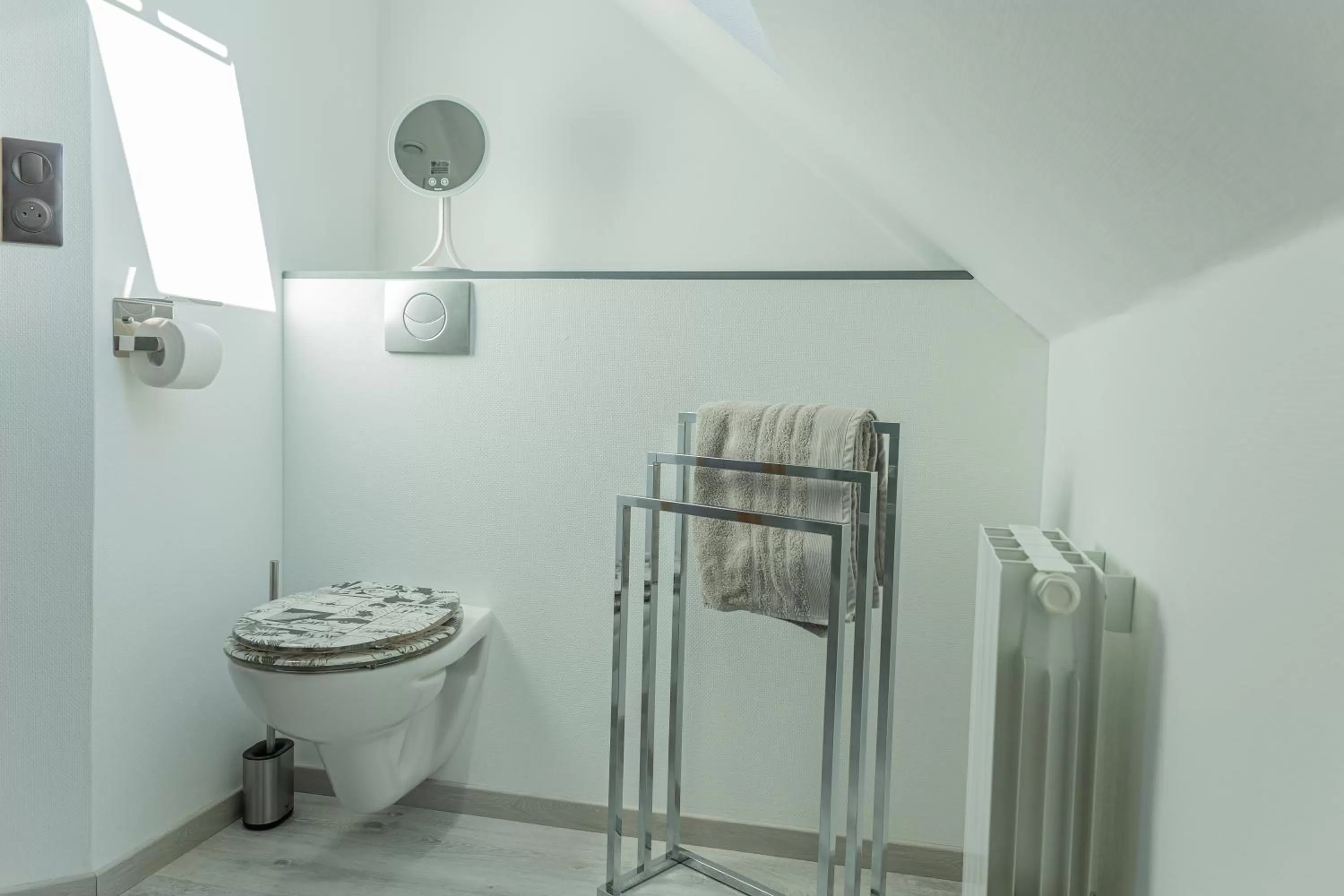 Bathroom in Le Cissereau - Chambres et table d'hôtes