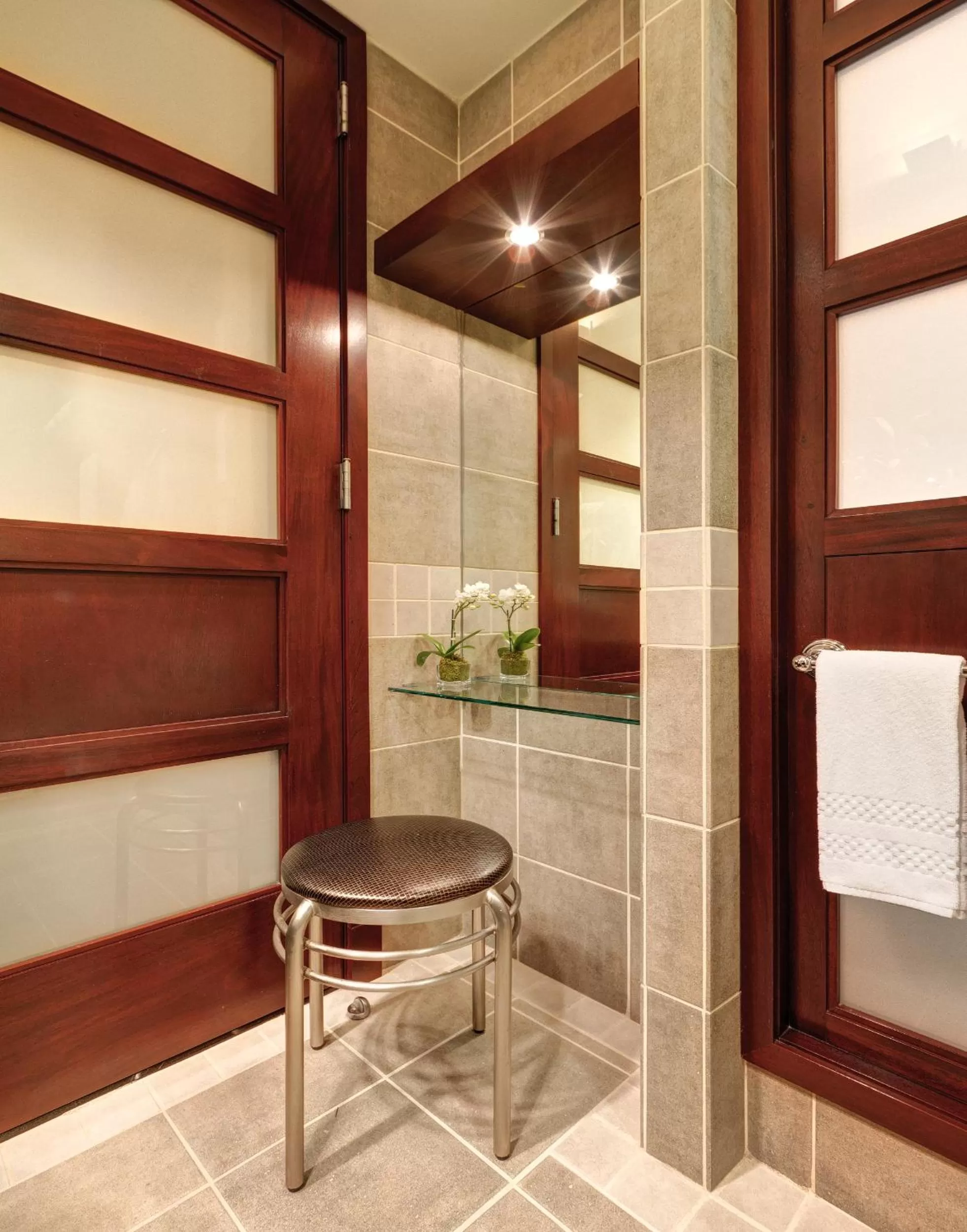 Bathroom in Library Hotel by Library Hotel Collection