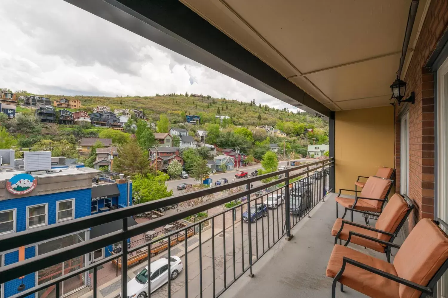 Balcony/Terrace in Treasure Mountain Inn