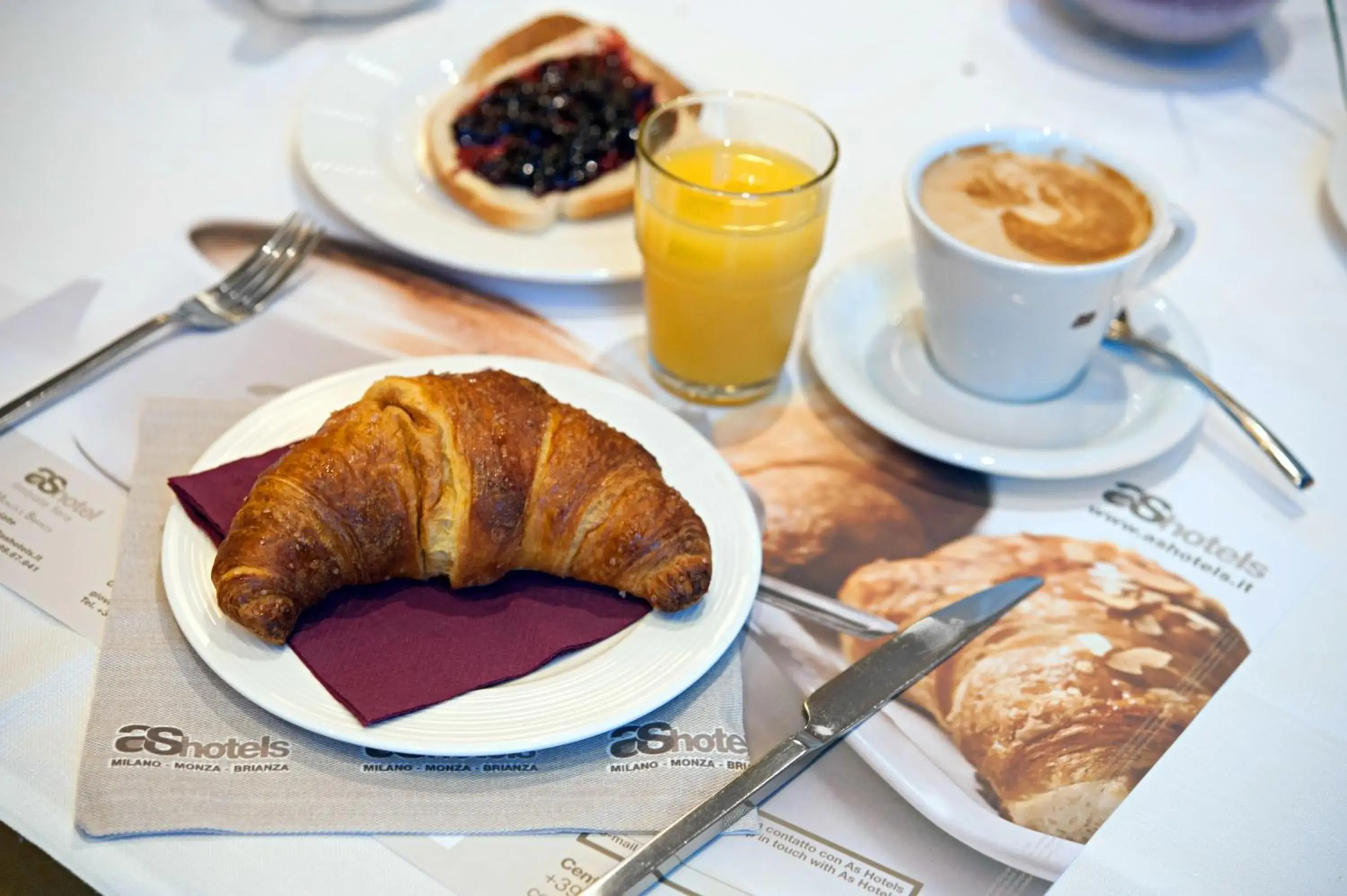 Buffet breakfast, Breakfast in AS Hotel Sempione Fiera