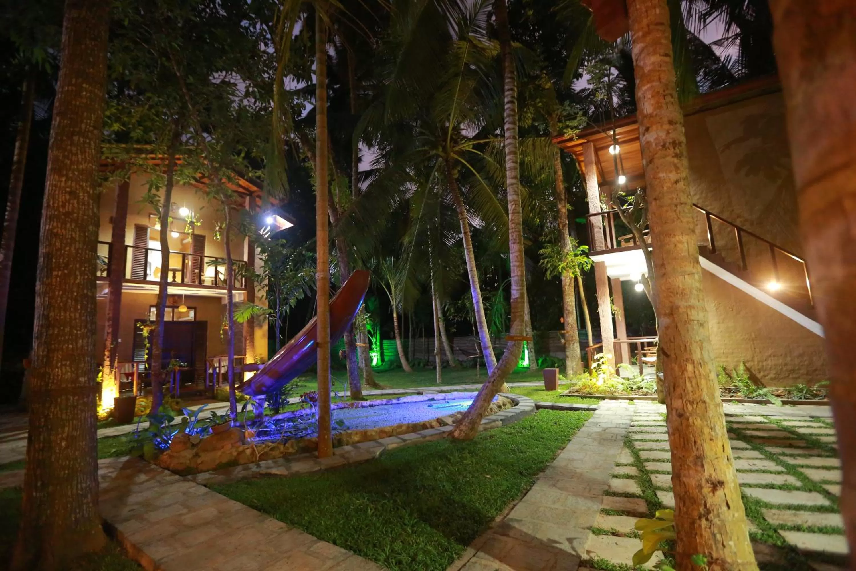 Garden view in Limecabanas-srilanka