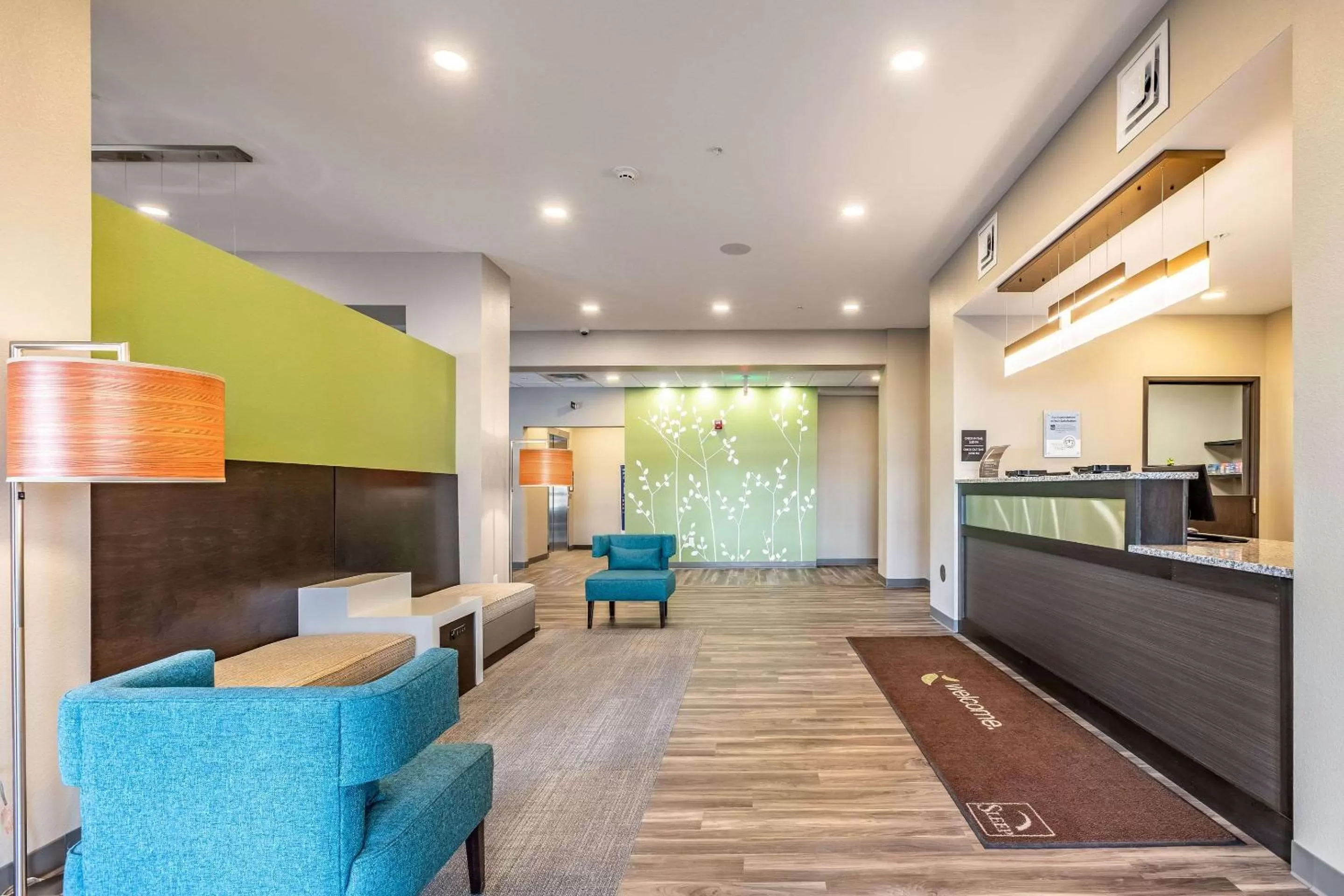 Lobby or reception in Sleep Inn & Suites Mt Hope near Auction & Event Center