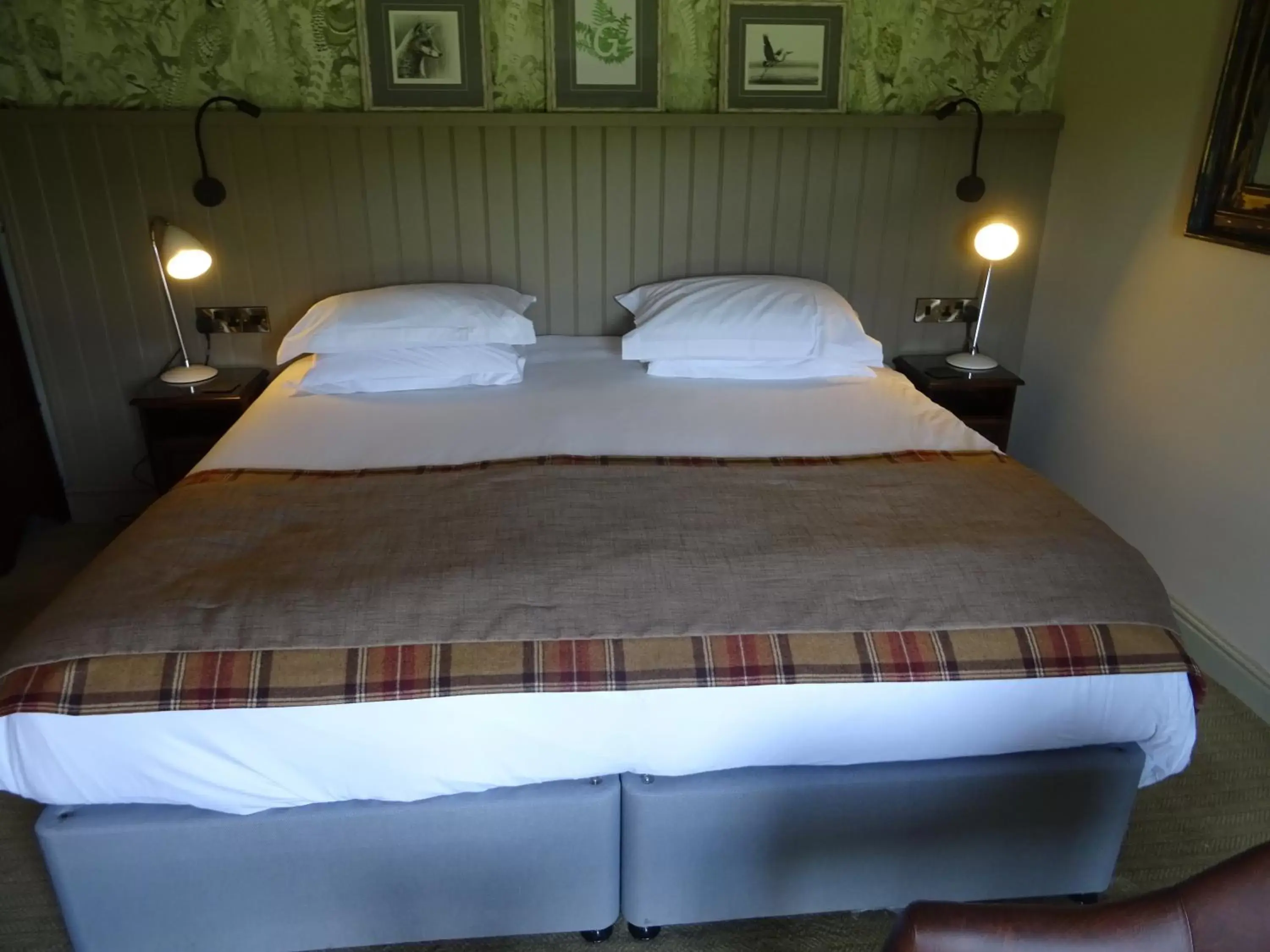 Bed in The Groes Inn