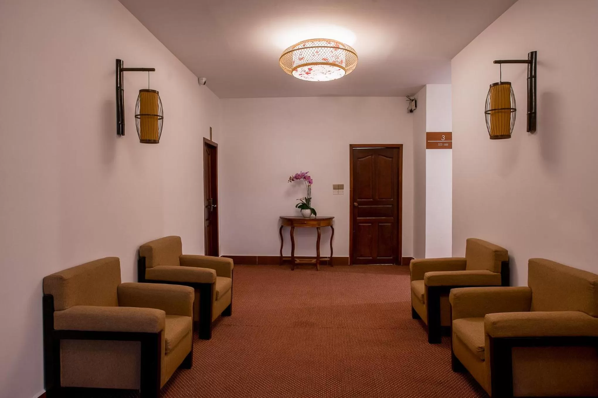 Seating area in Orussey One Boutique