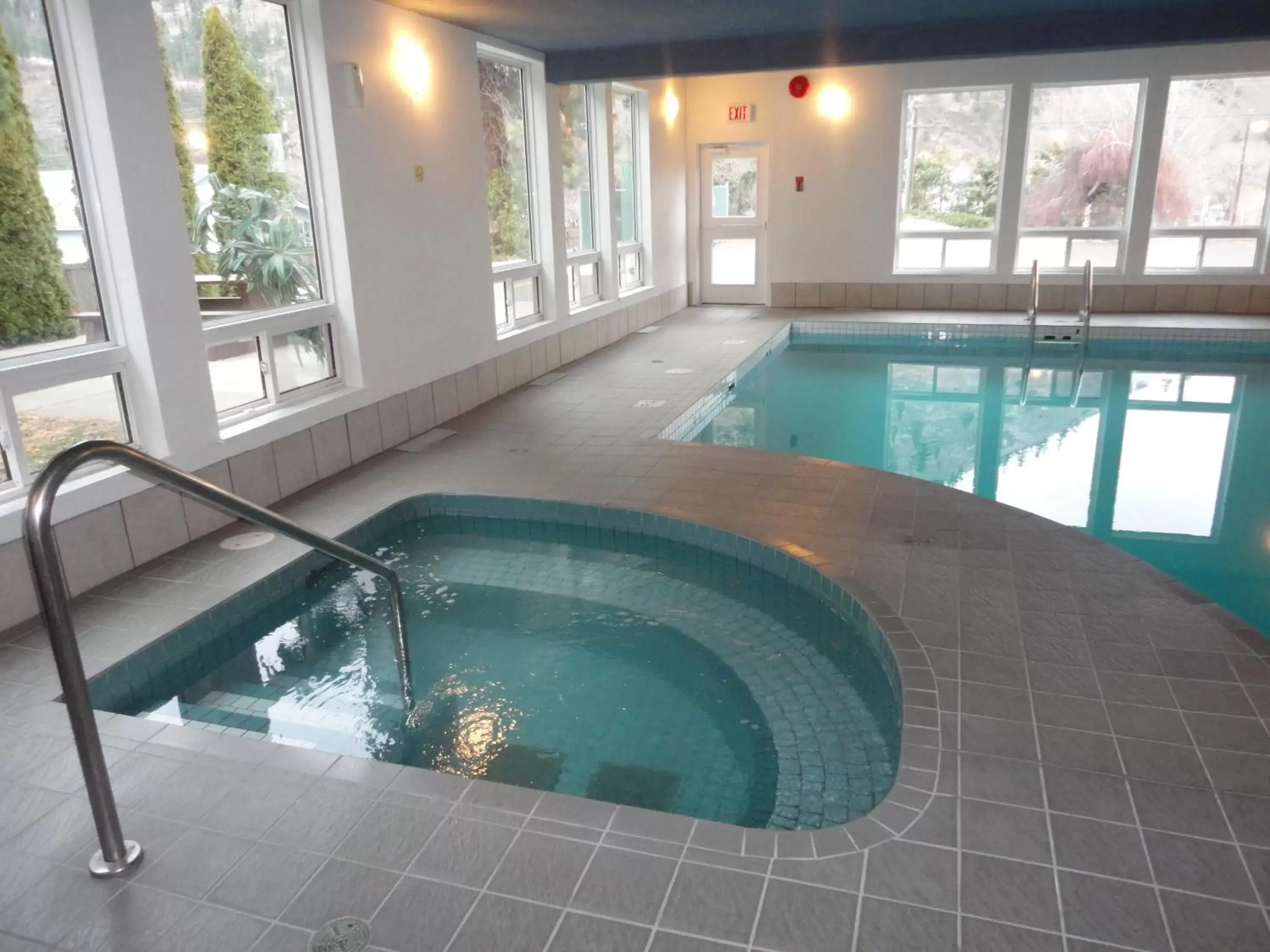 Swimming Pool in Super 8 by Wyndham West Kelowna BC