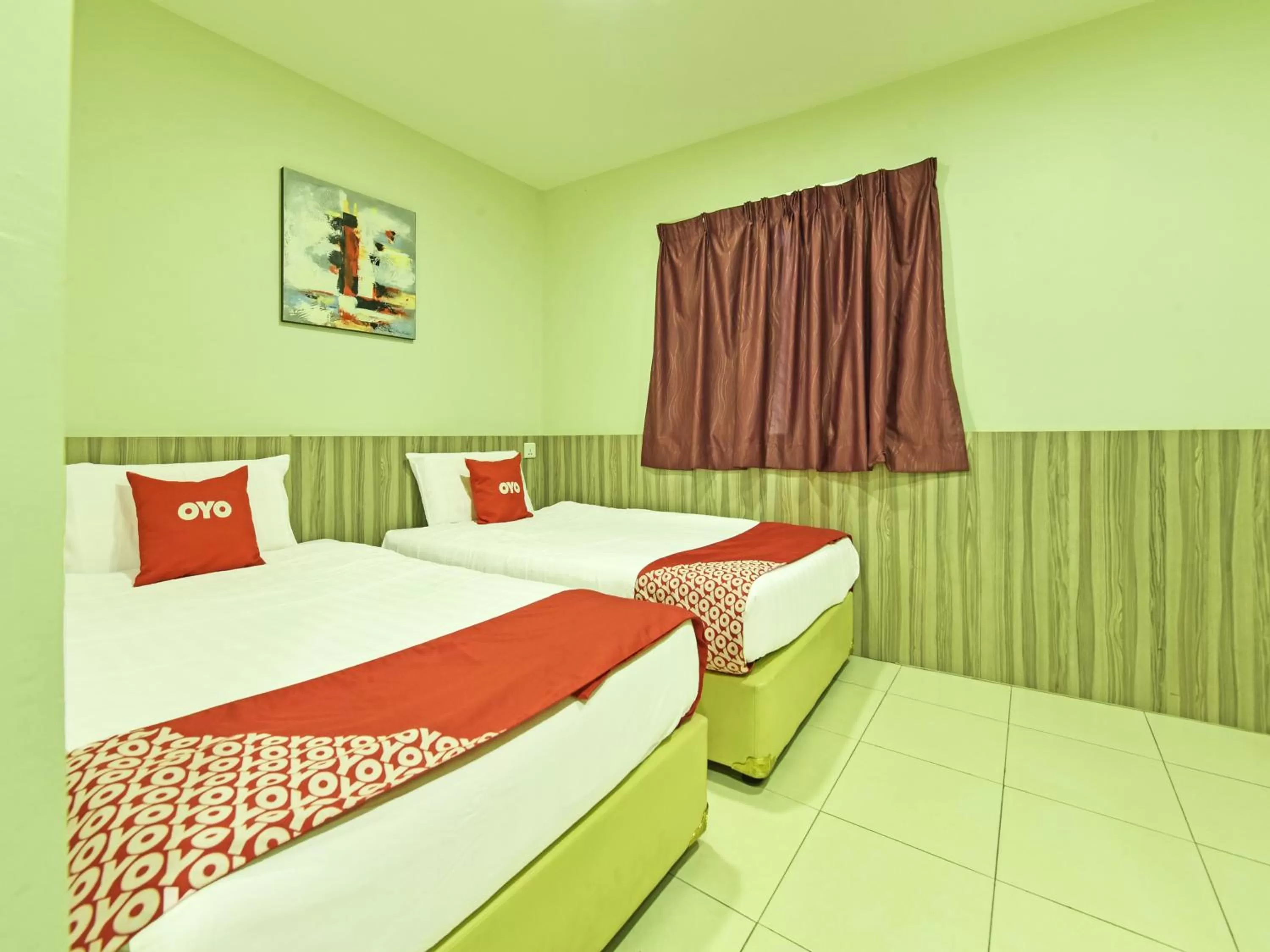 Bed in Super OYO Capital O 90545 Ho Hotel