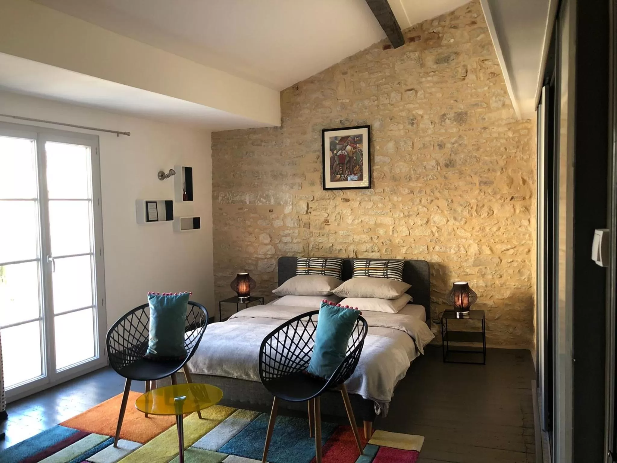 Seating Area in Les Halles Chambre D'hôtes