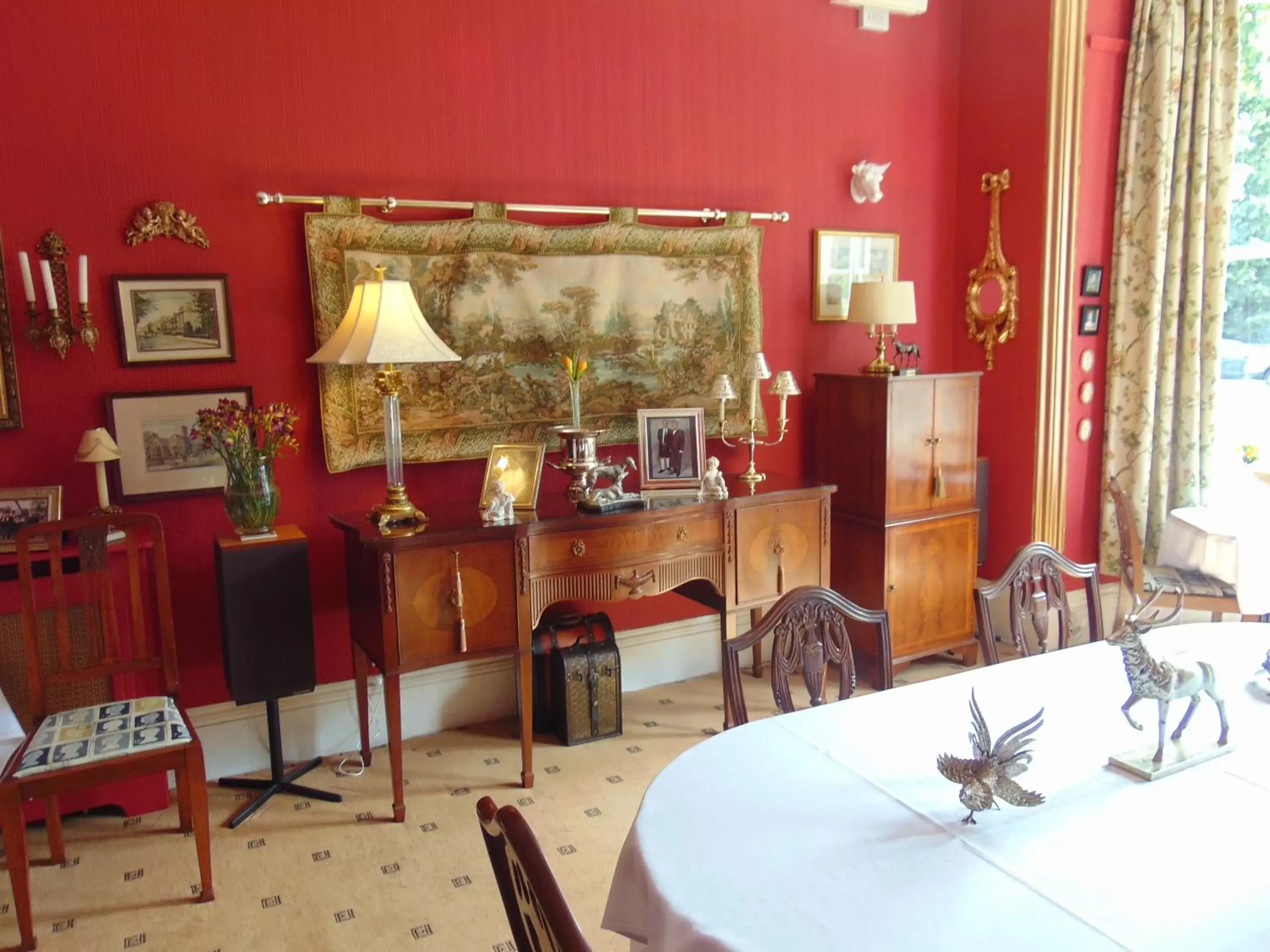 Dining area, Restaurant/Places to Eat in Holywell House