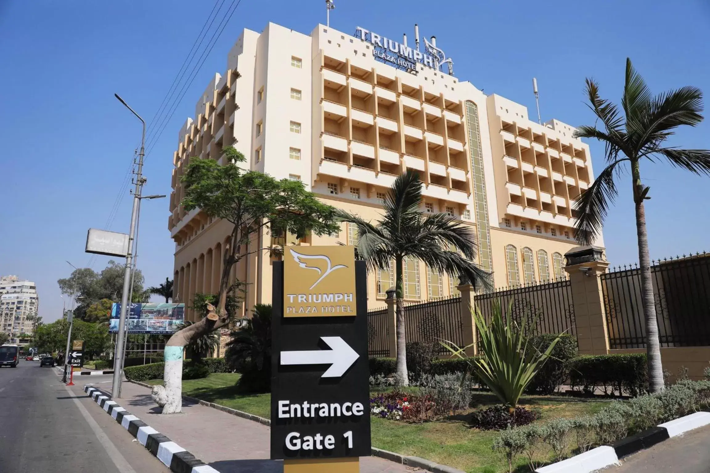 Property building in Triumph Plaza Hotel Property building in Triumph Plaza Hotel