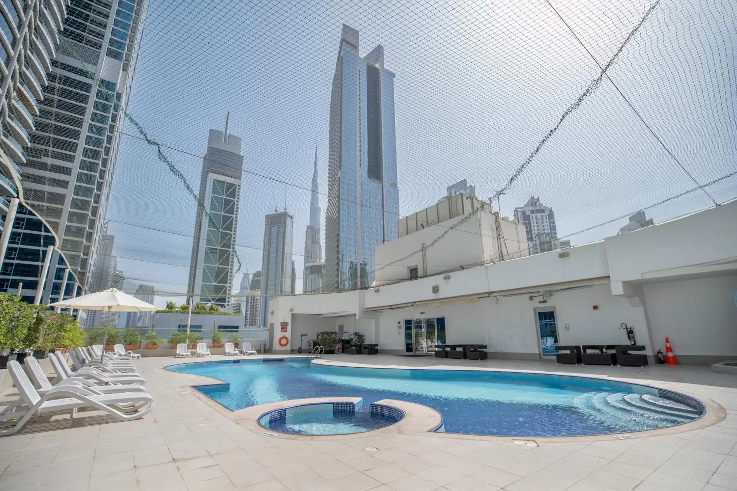 Pool view, Swimming Pool in City Premiere Hotel Apartments