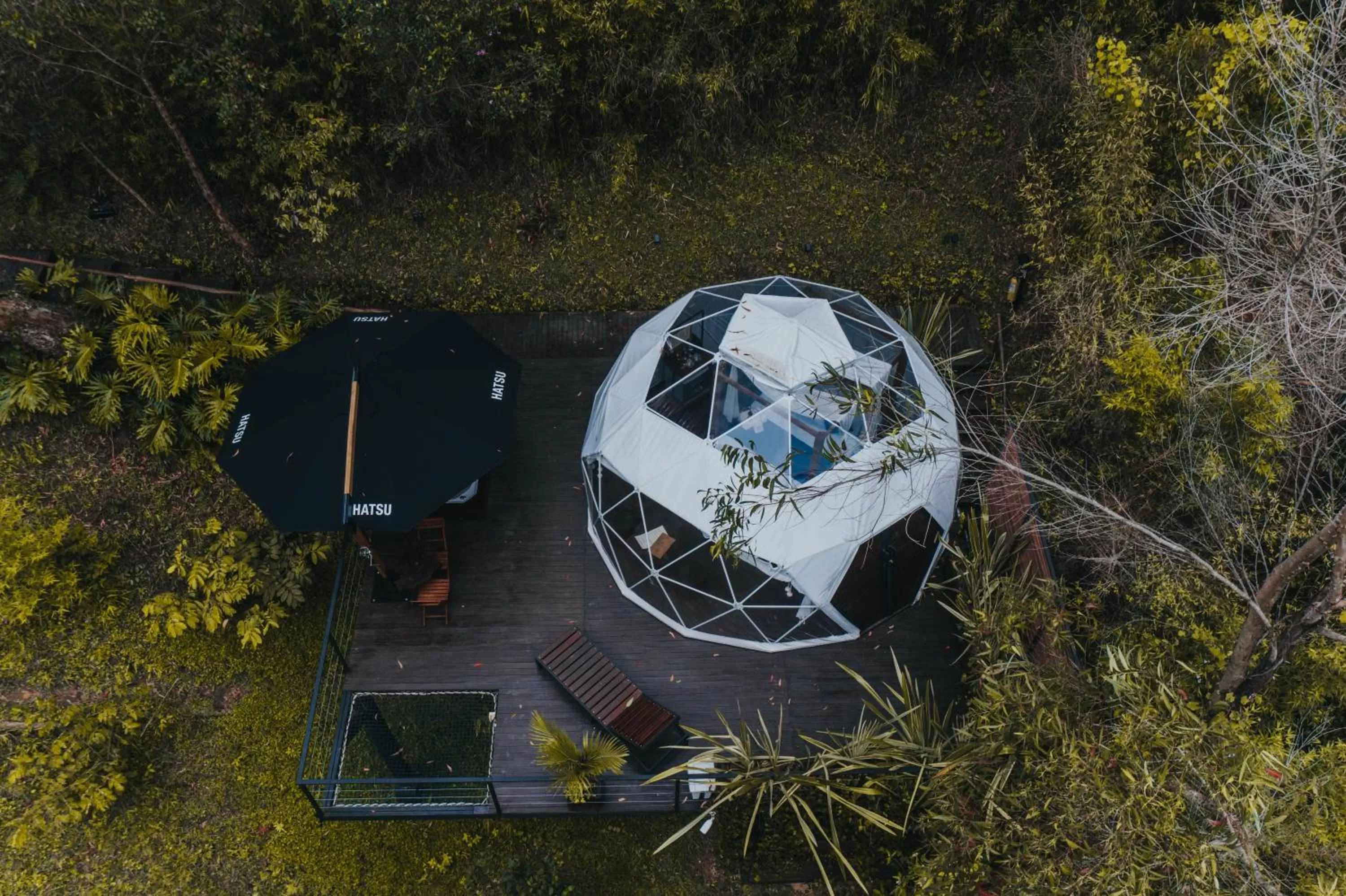 Bird's eye view in Domus Glamping Guatapé