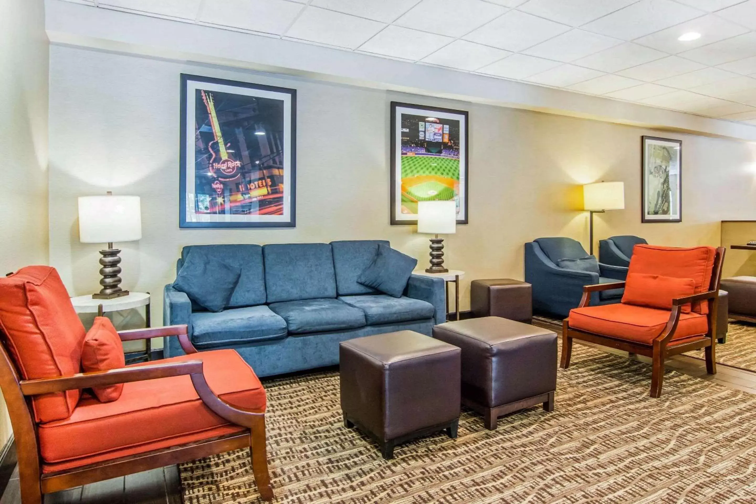 Lobby or reception in Comfort Inn Atlanta Downtown South Lobby or reception in Comfort Inn Atlanta Downtown South