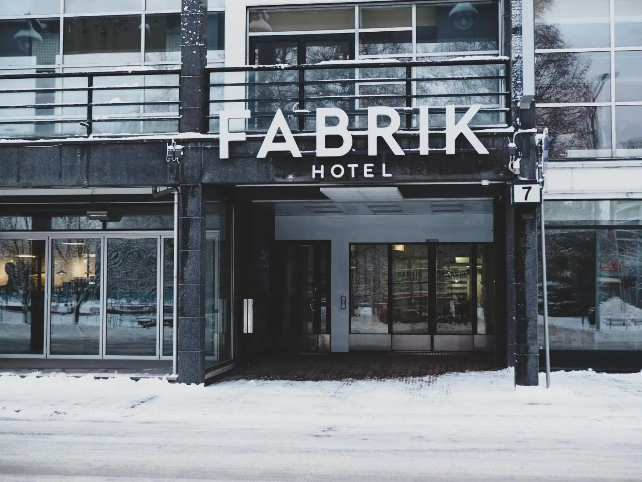 Property building in Hotel Fabrik Forssa