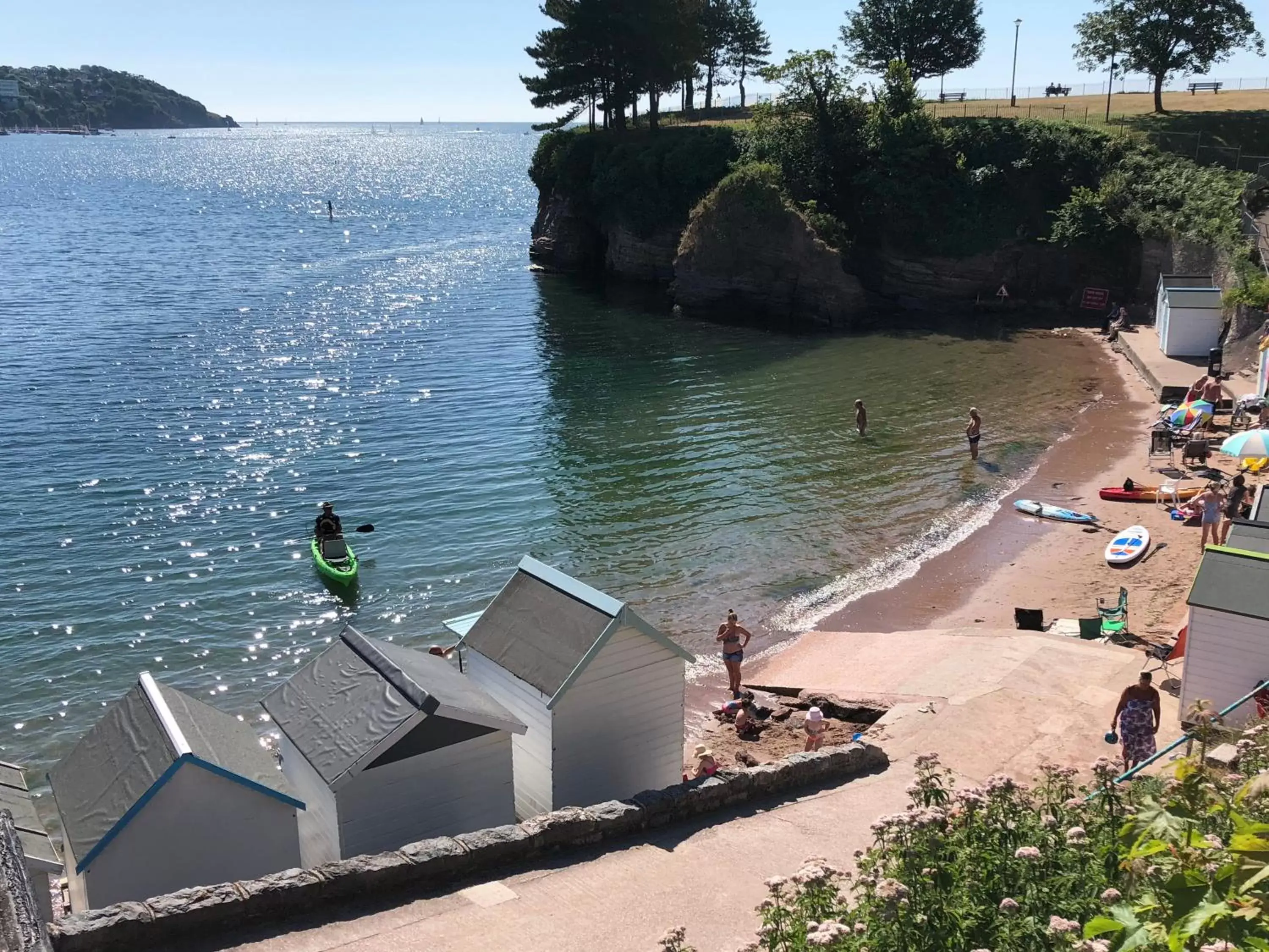 Beach, Bird's-eye View in Waters Edge Hotel