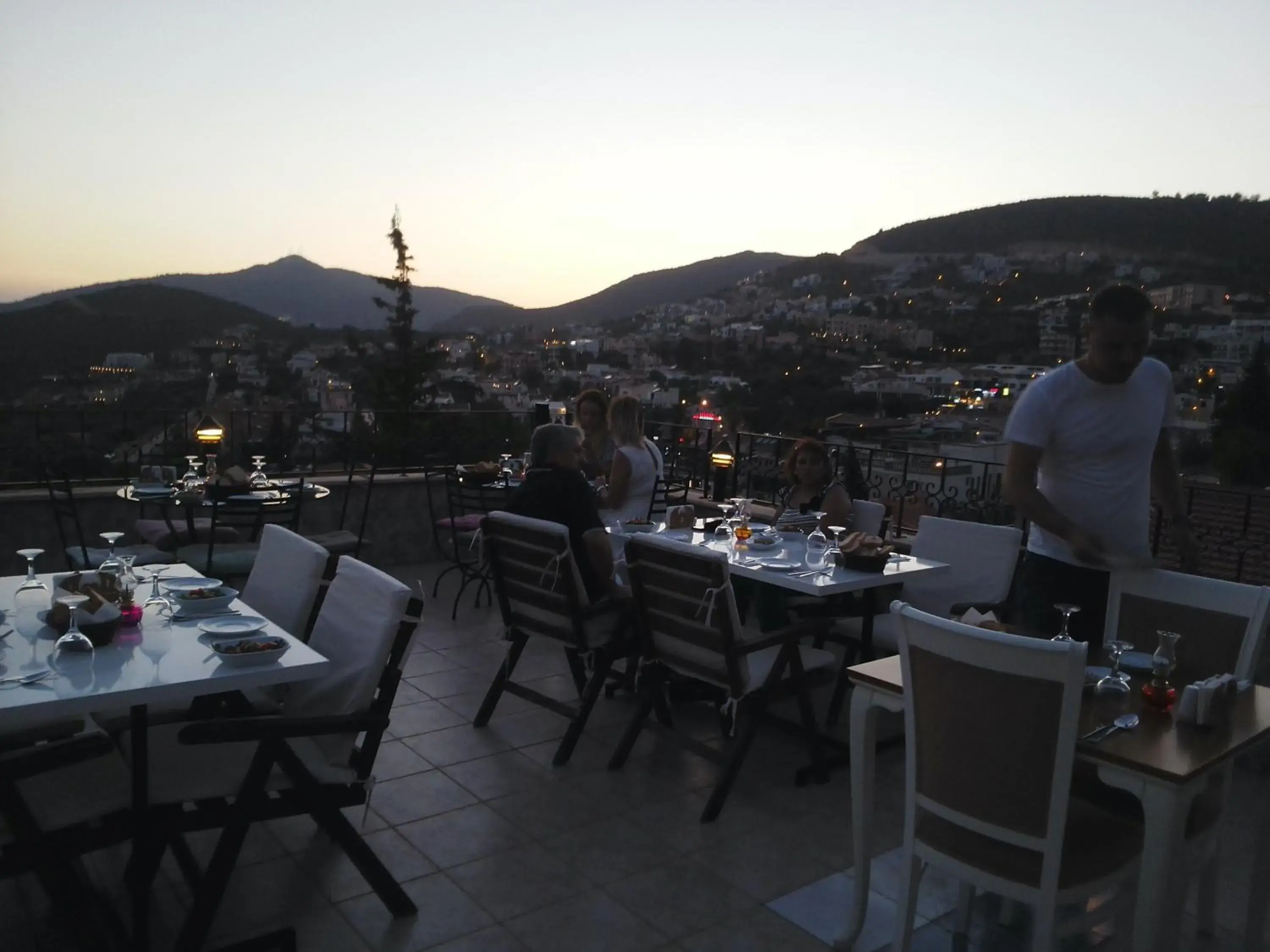 Balcony/Terrace, Restaurant/Places to Eat in Enda Boutique Hotel Kalkan