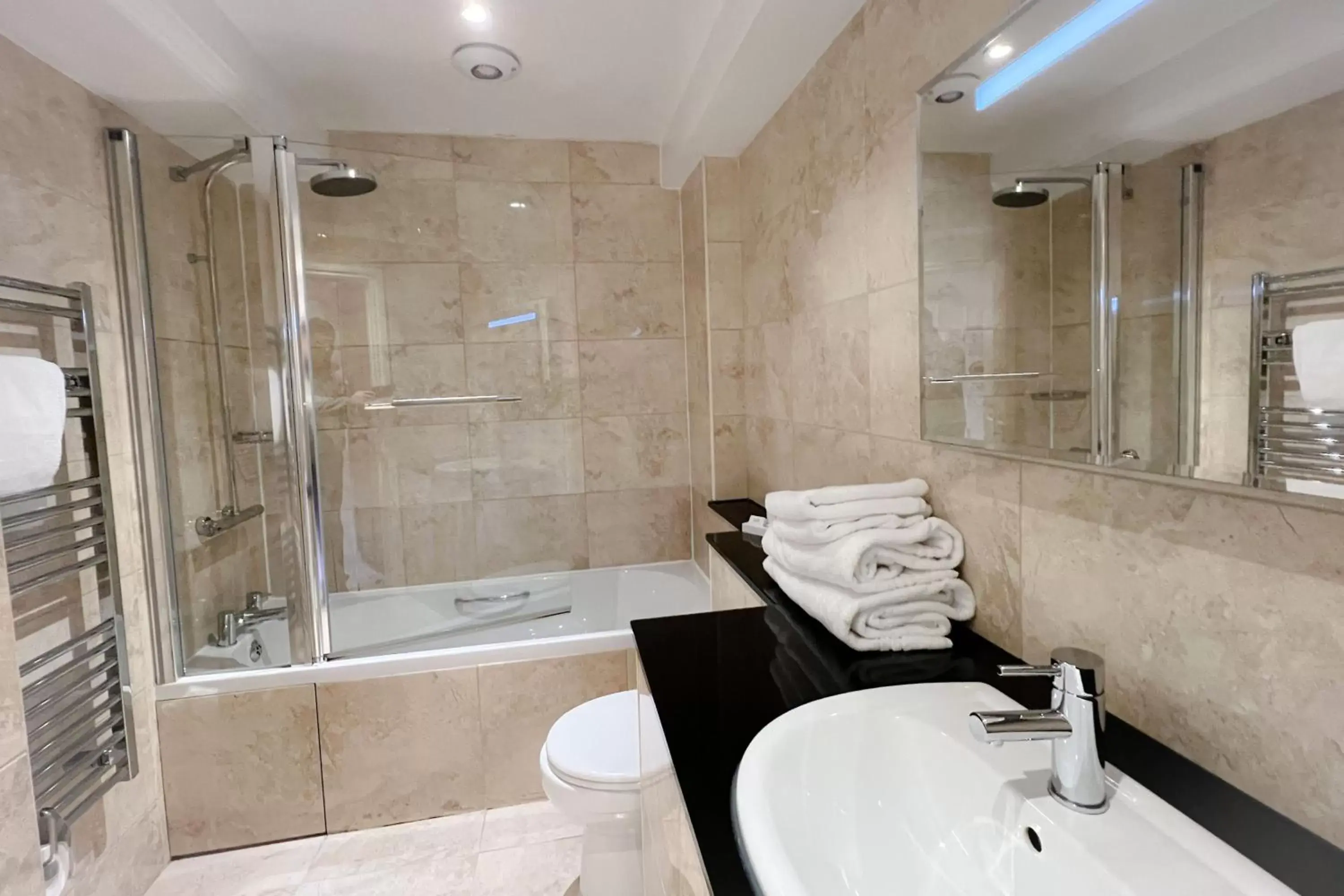 Bathroom in Castle Bromwich Hall; Sure Hotel Collection by Best Western