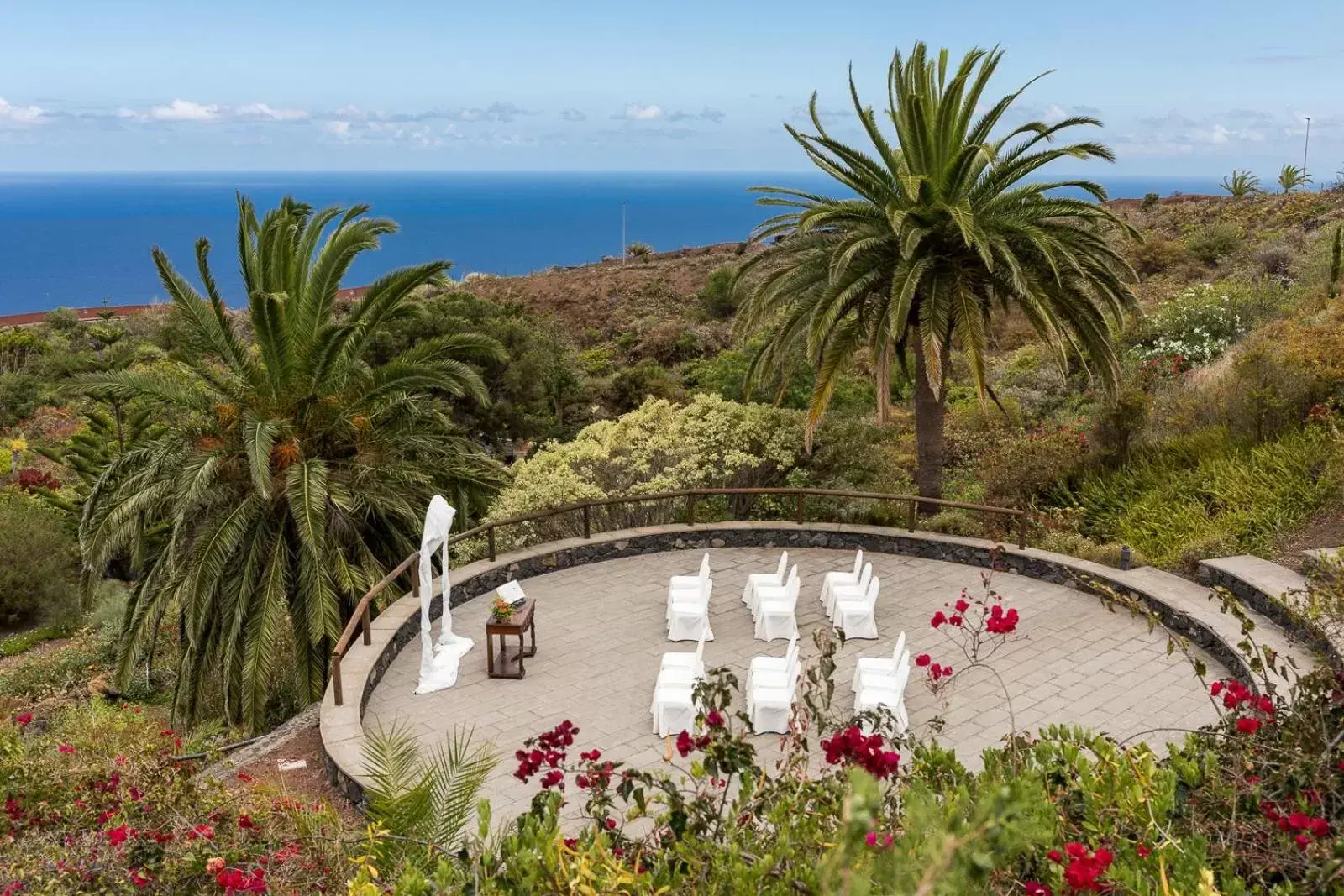 Banquet/Function facilities, Pool View in Parador de La Palma