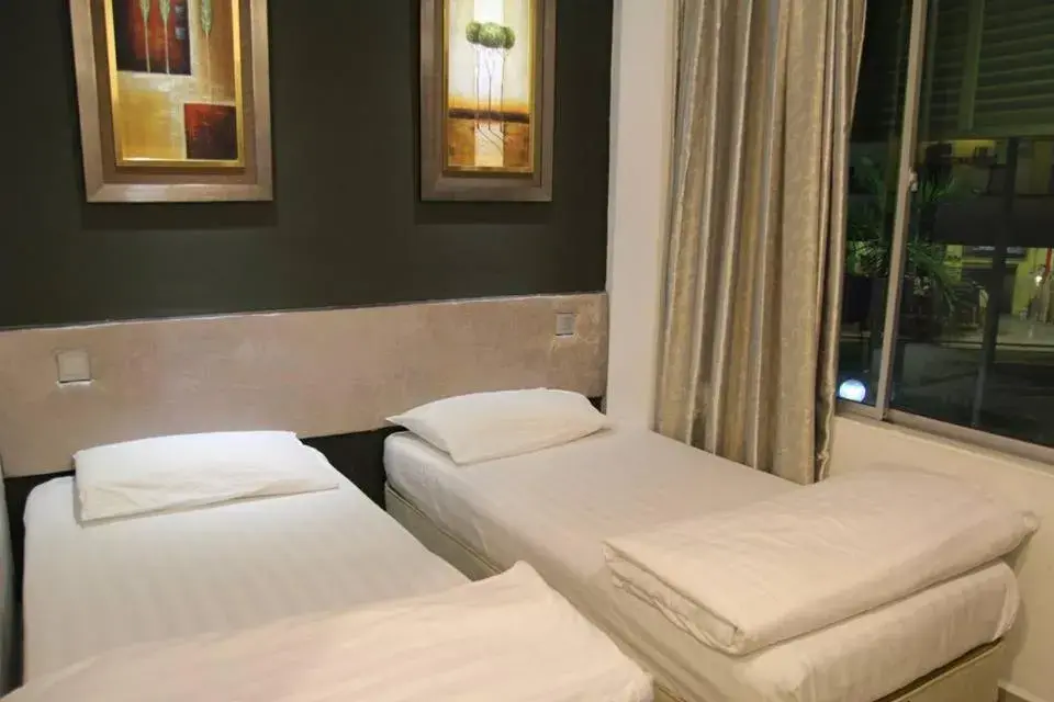Bed in M Design Hotel @ Seri Kembangan Bed in M Design Hotel @ Seri Kembangan