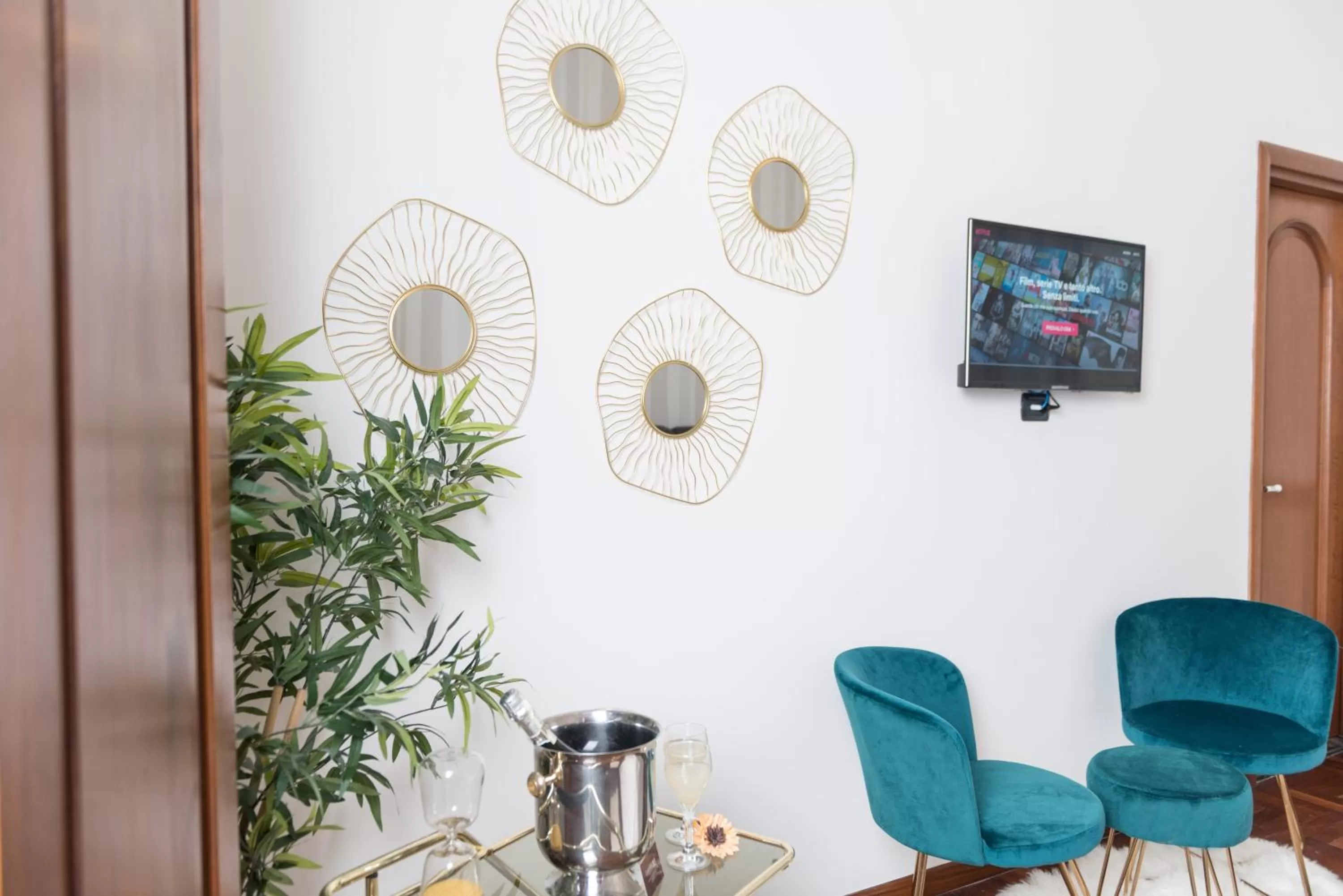 TV and multimedia in Suite room