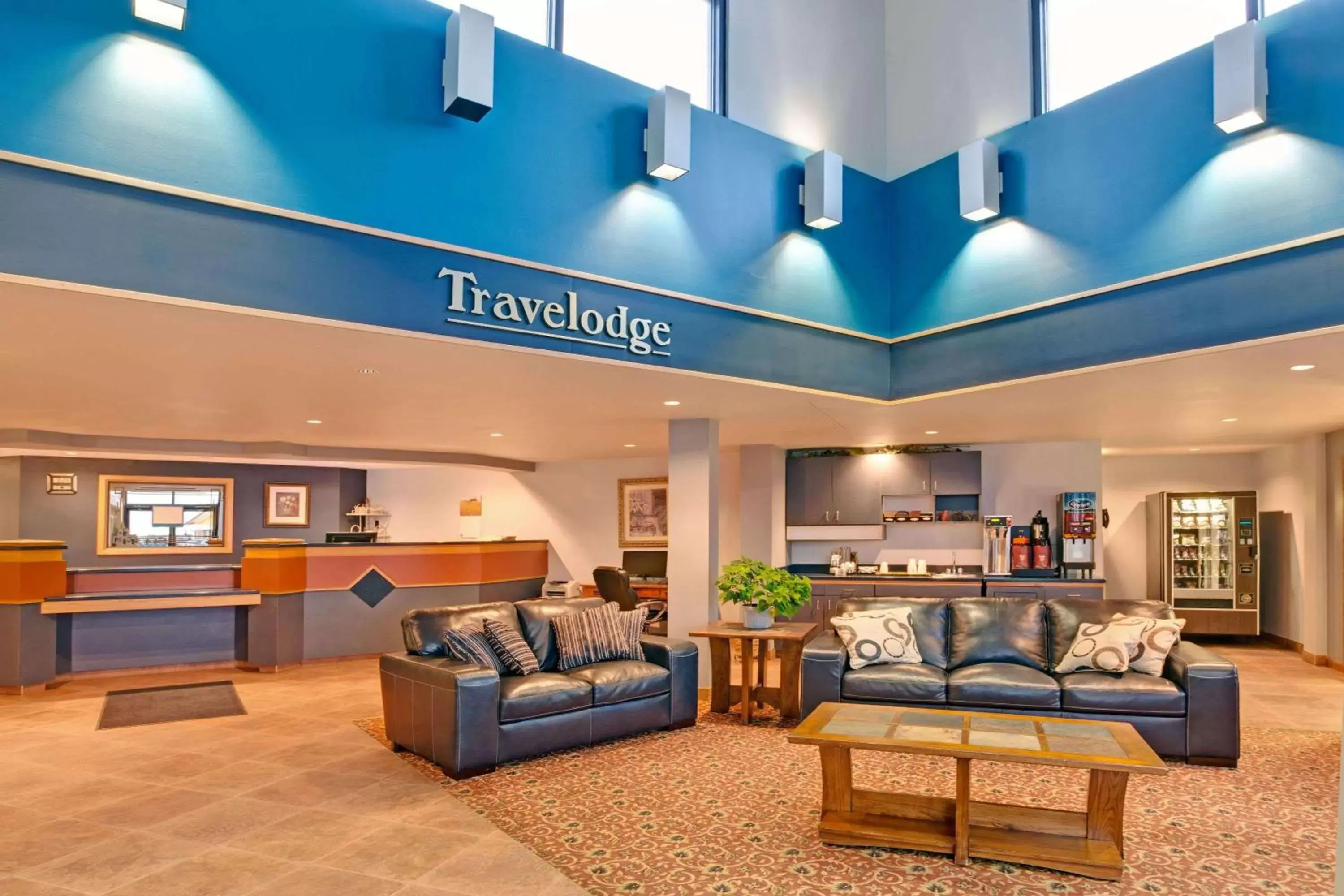 Lobby or reception, Lobby/Reception in Travelodge by Wyndham Rapid City