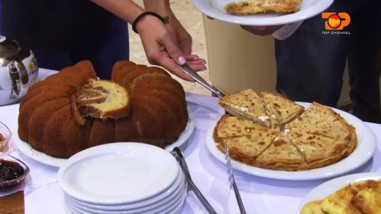 Breakfast in Vila Sigal Pogradec