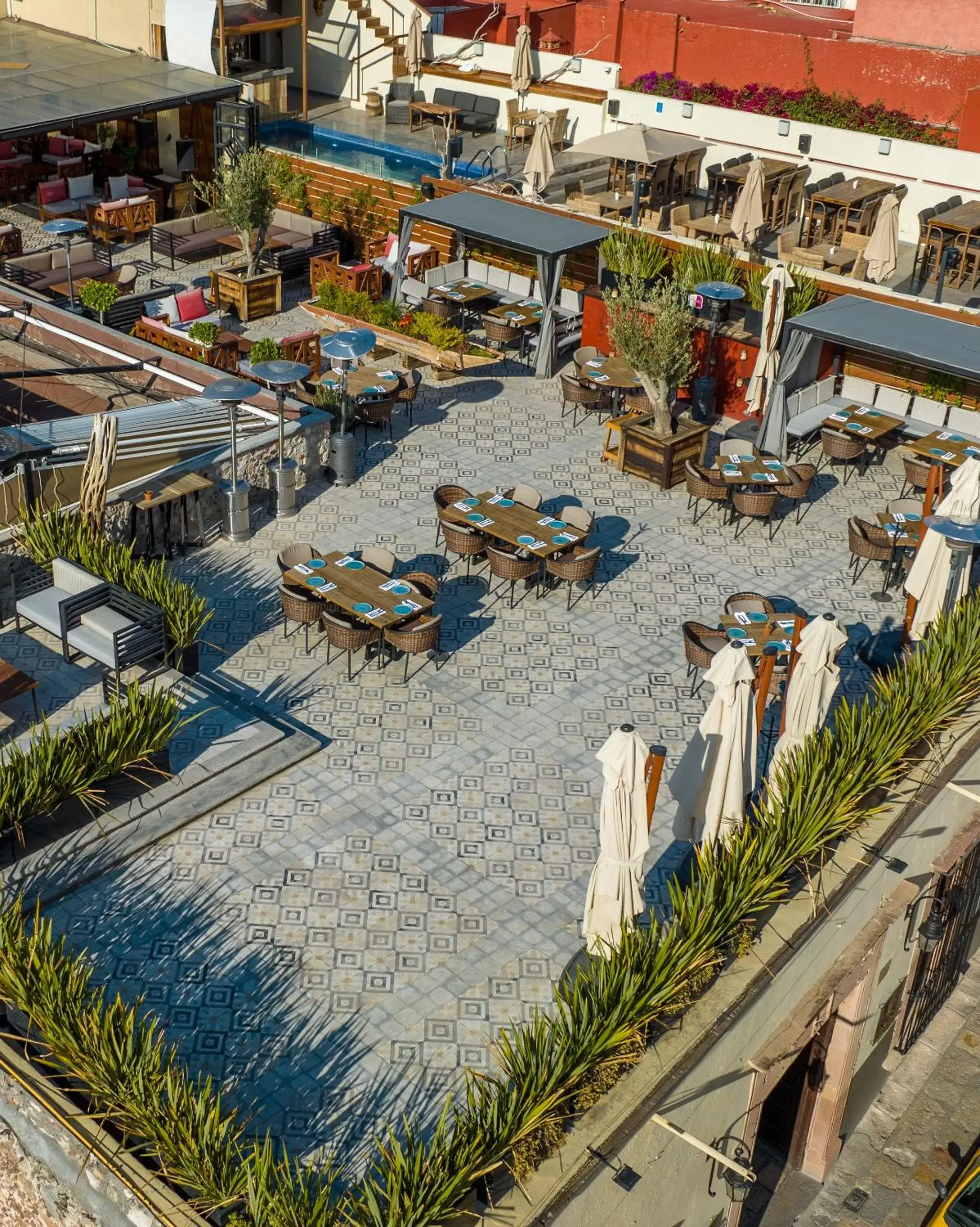 Balcony/Terrace in Hotel Nena Centro