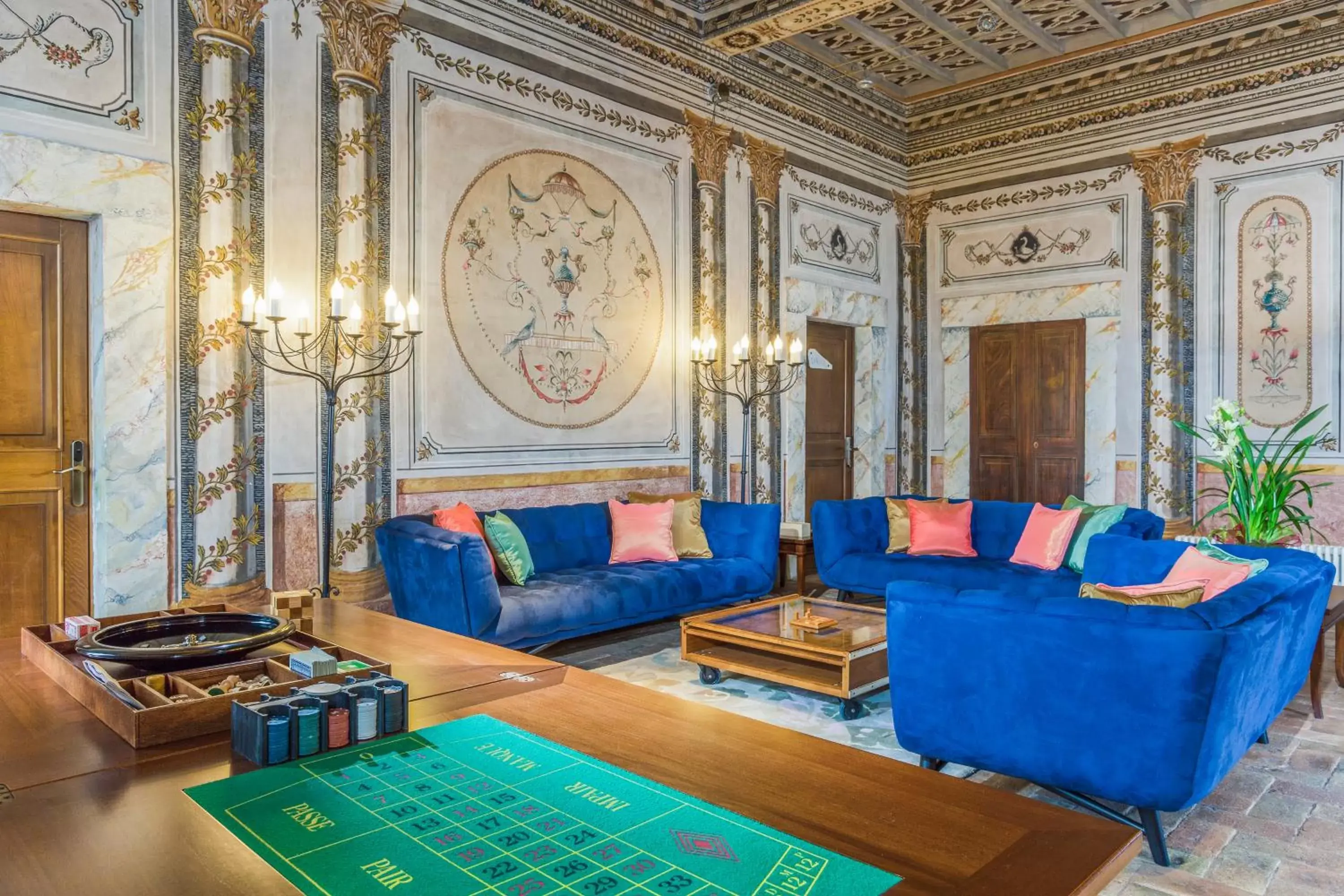 Billiard, Seating Area in Palazzo Catalani Resort