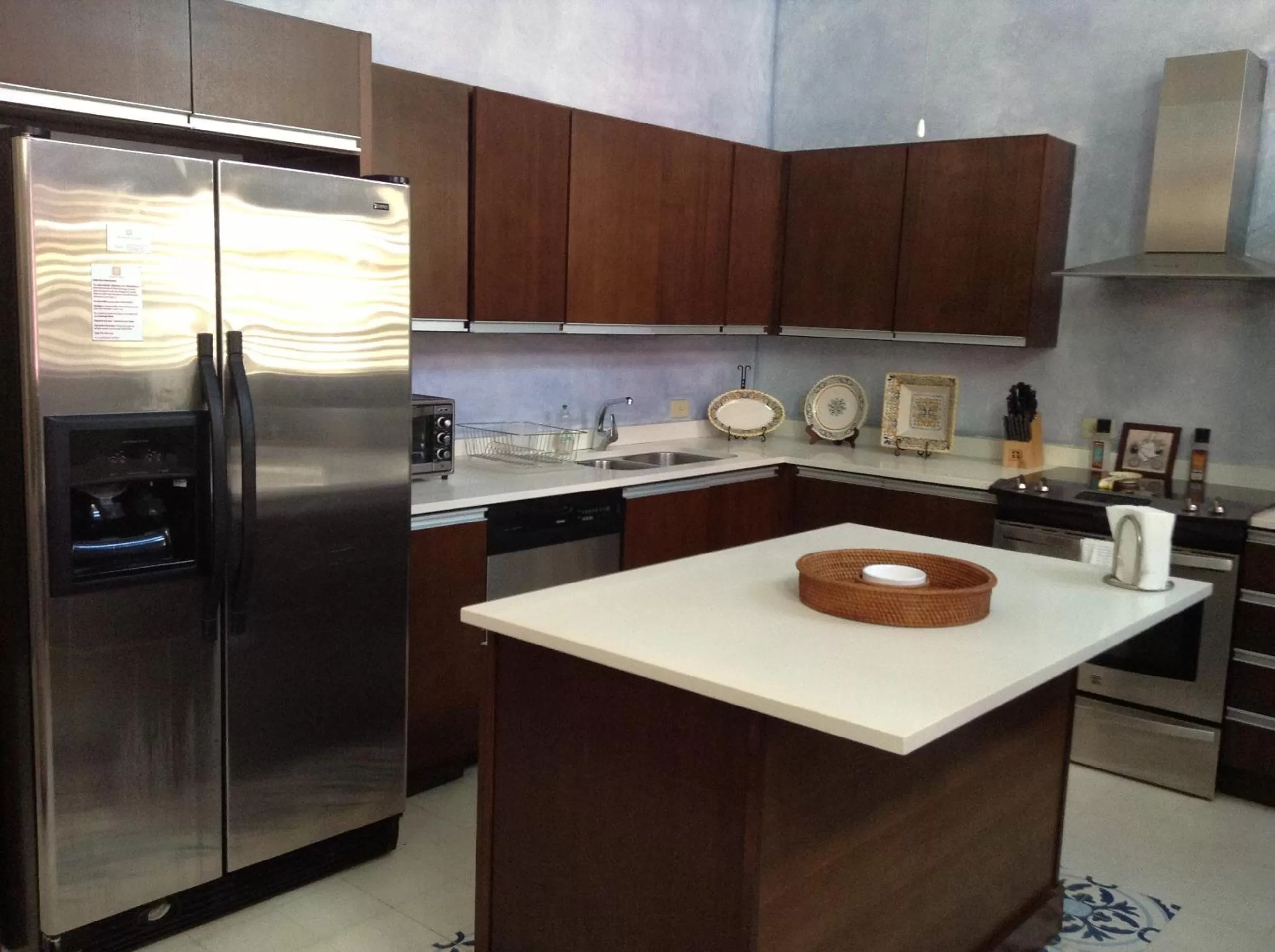 Kitchen or kitchenette in La Terraza de San Juan