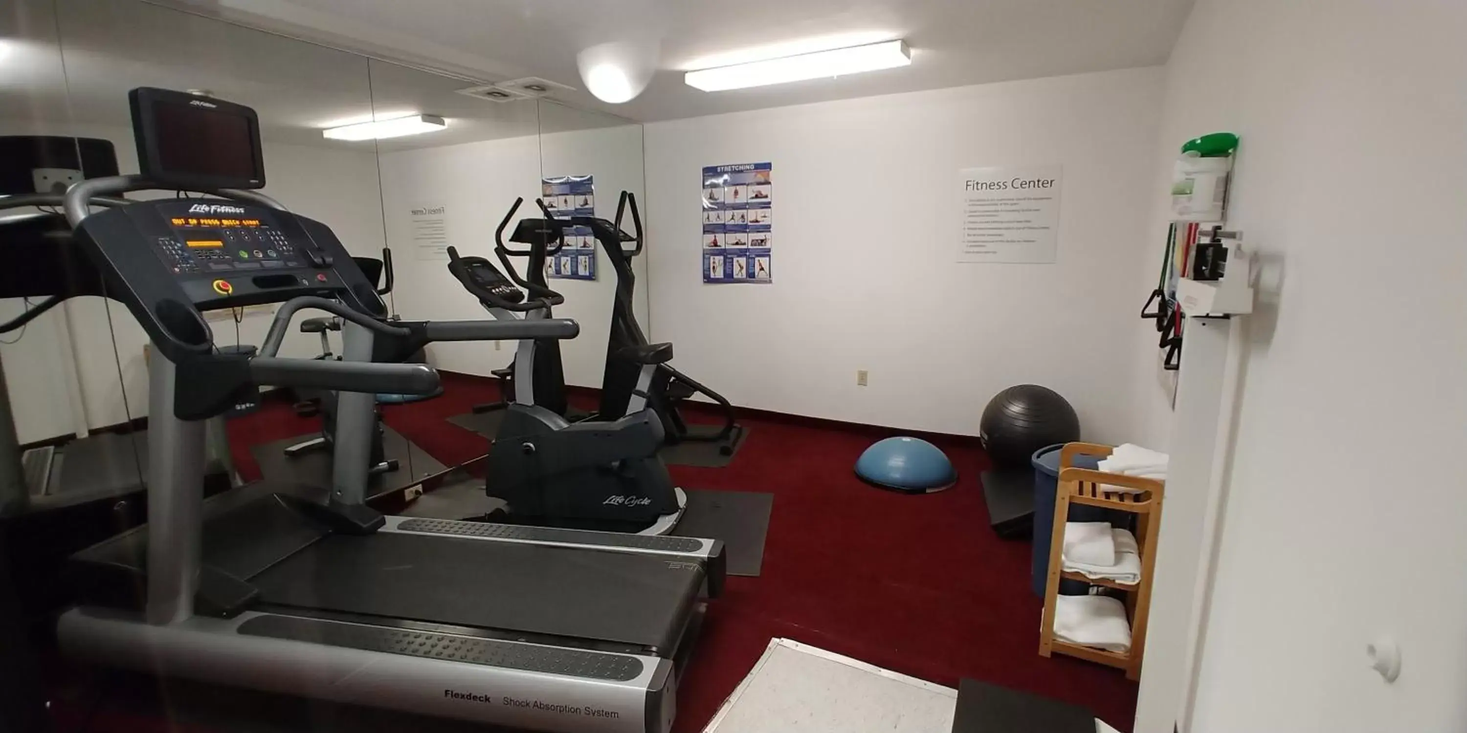 Fitness centre/facilities in Holiday Inn Express Hotel & Suites West Point-Fort Montgomery by IHG Fitness centre/facilities in Holiday Inn Express Hotel & Suites West Point-Fort Montgomery by IHG
