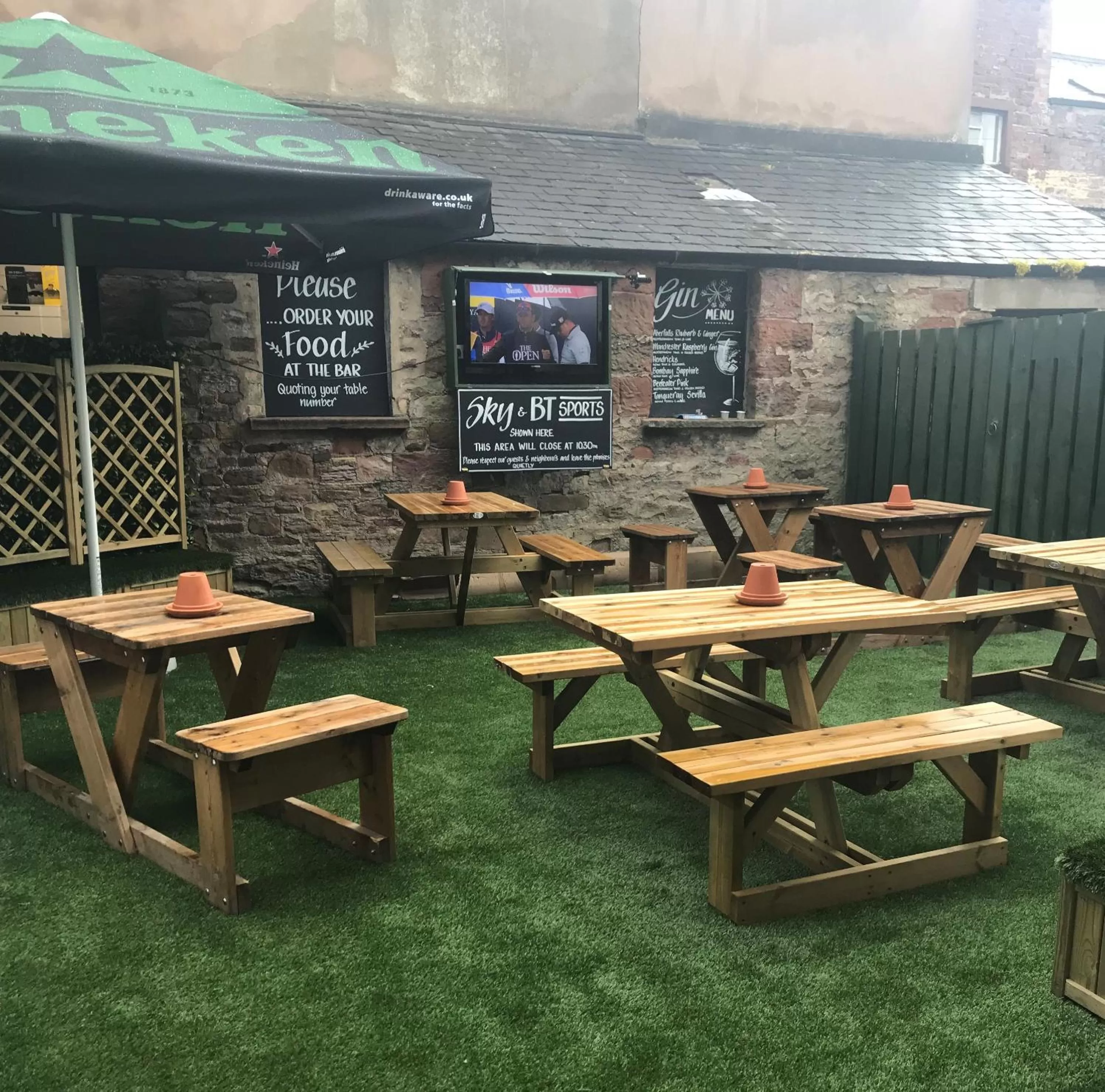 Garden in Crown and Cushion Appleby