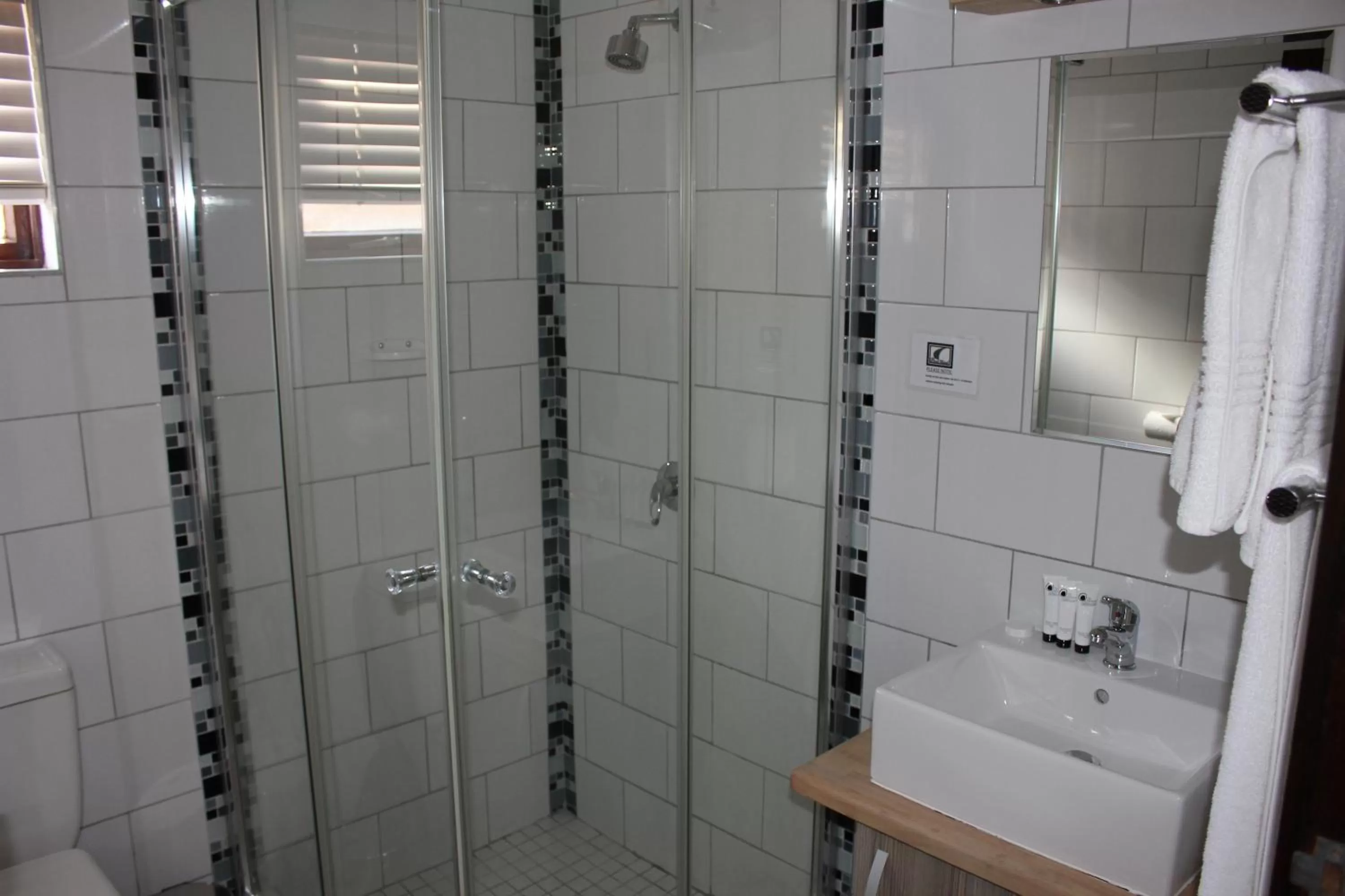 Bathroom in Prost Hotel Swakopmund Namibia