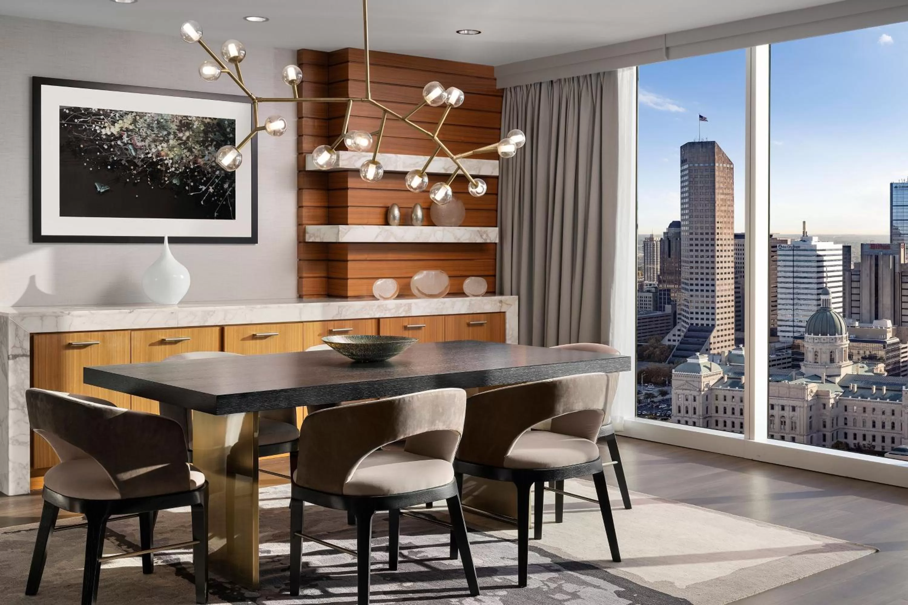 Photo of the whole room in JW Marriott Indianapolis