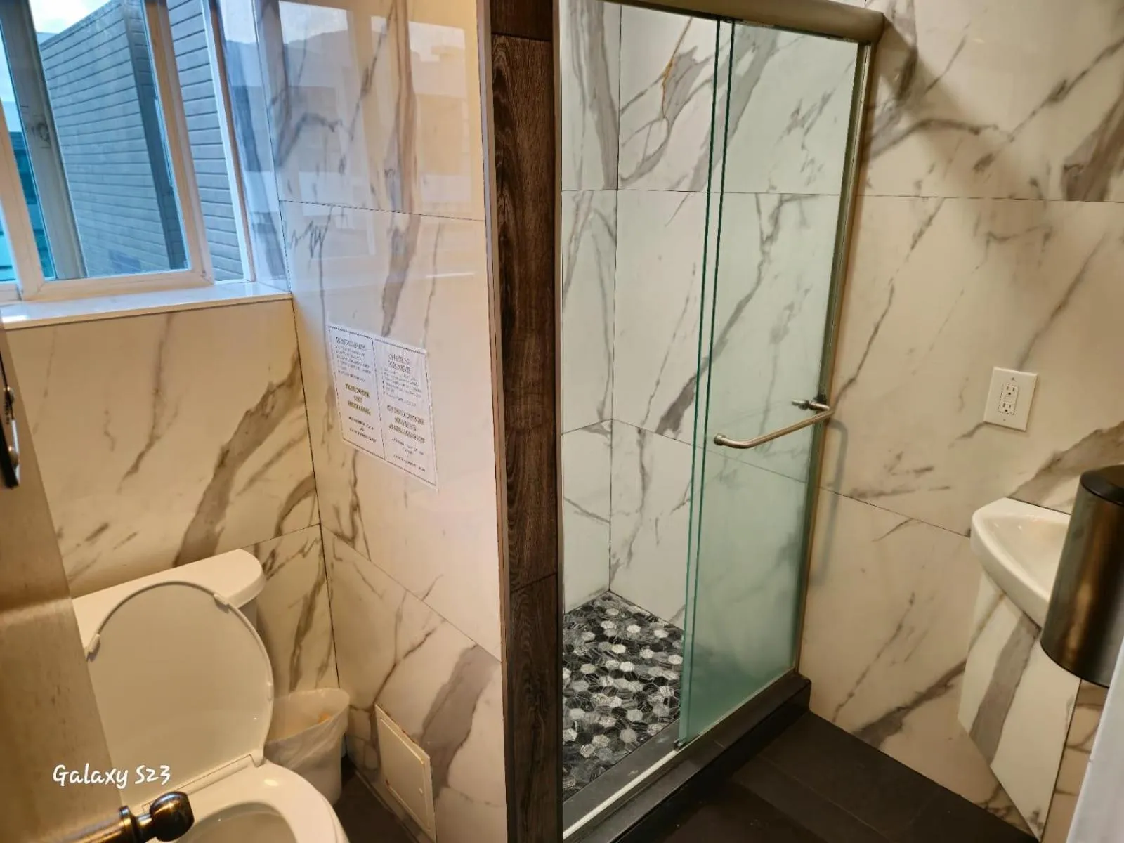 Shower in European Hostel