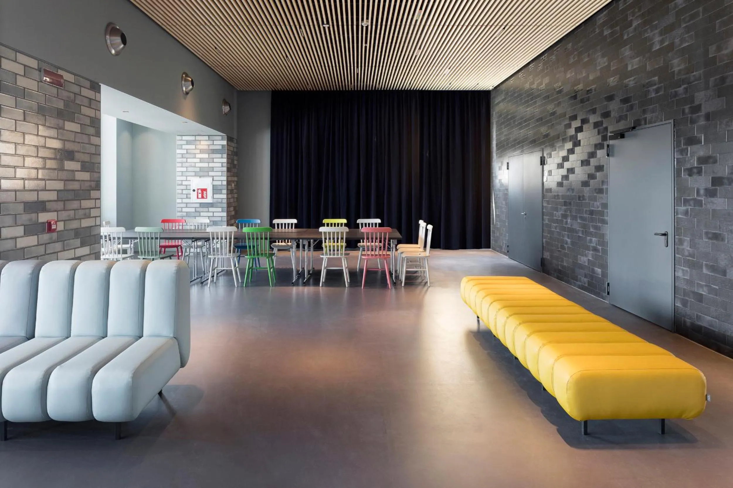 Lobby or reception in a&o Hostel Venezia Mestre