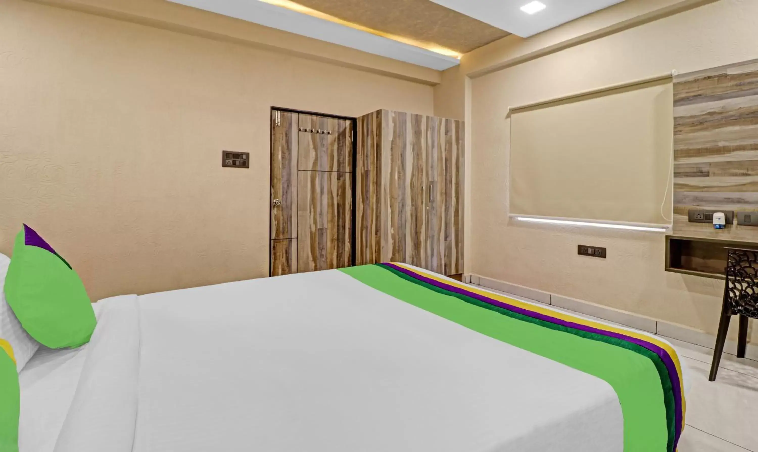 Bedroom, Bed in Treebo Seabreeze Comforts Bedroom, Bed in Treebo Seabreeze Comforts