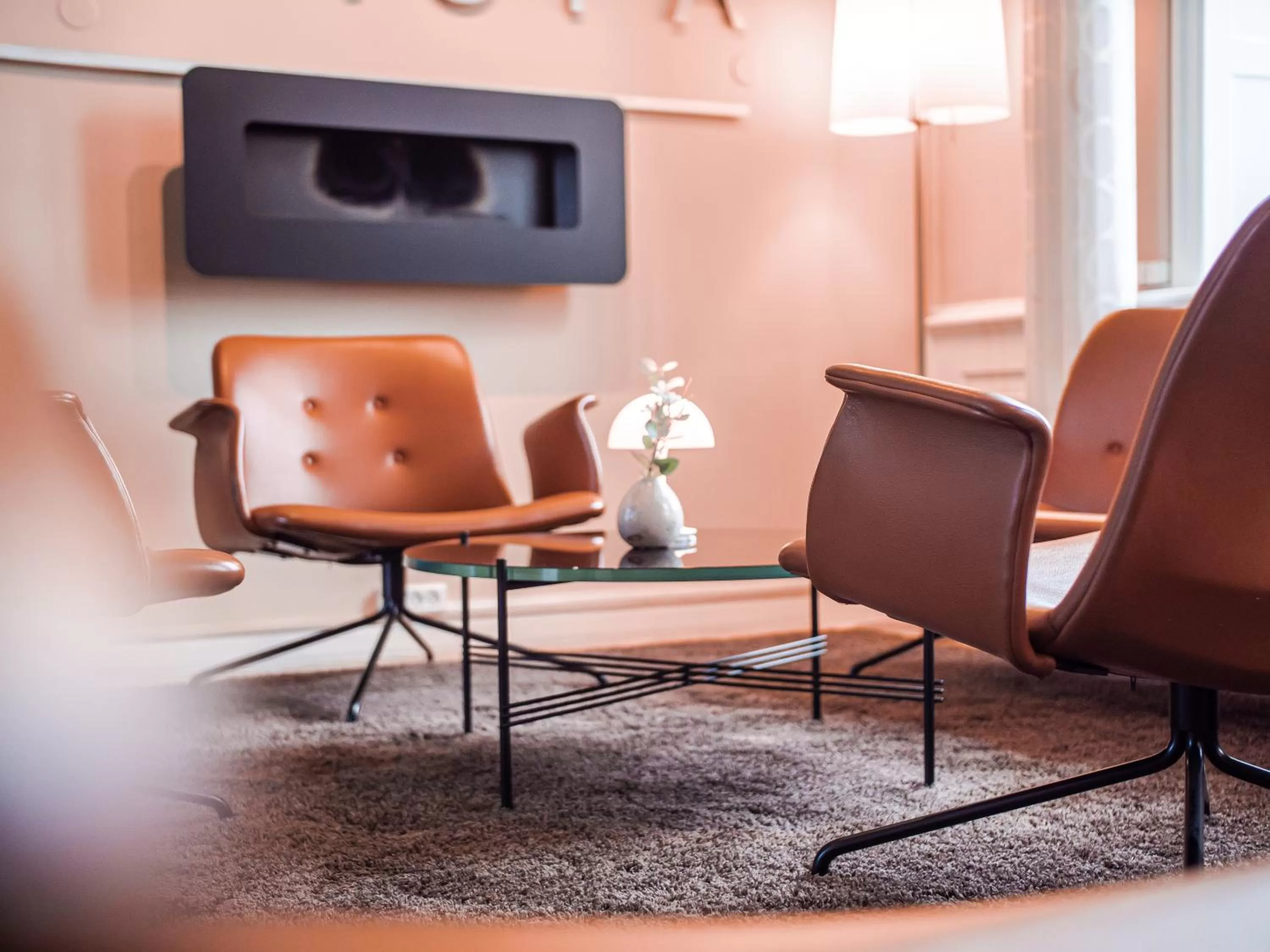 Communal lounge/ TV room in Hotel Europa