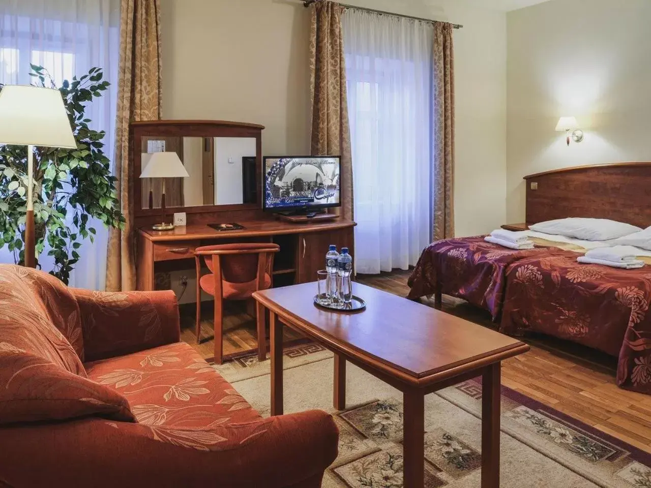 Triple Room in Hotel Restauracja Caspar Triple Room in Hotel Restauracja Caspar