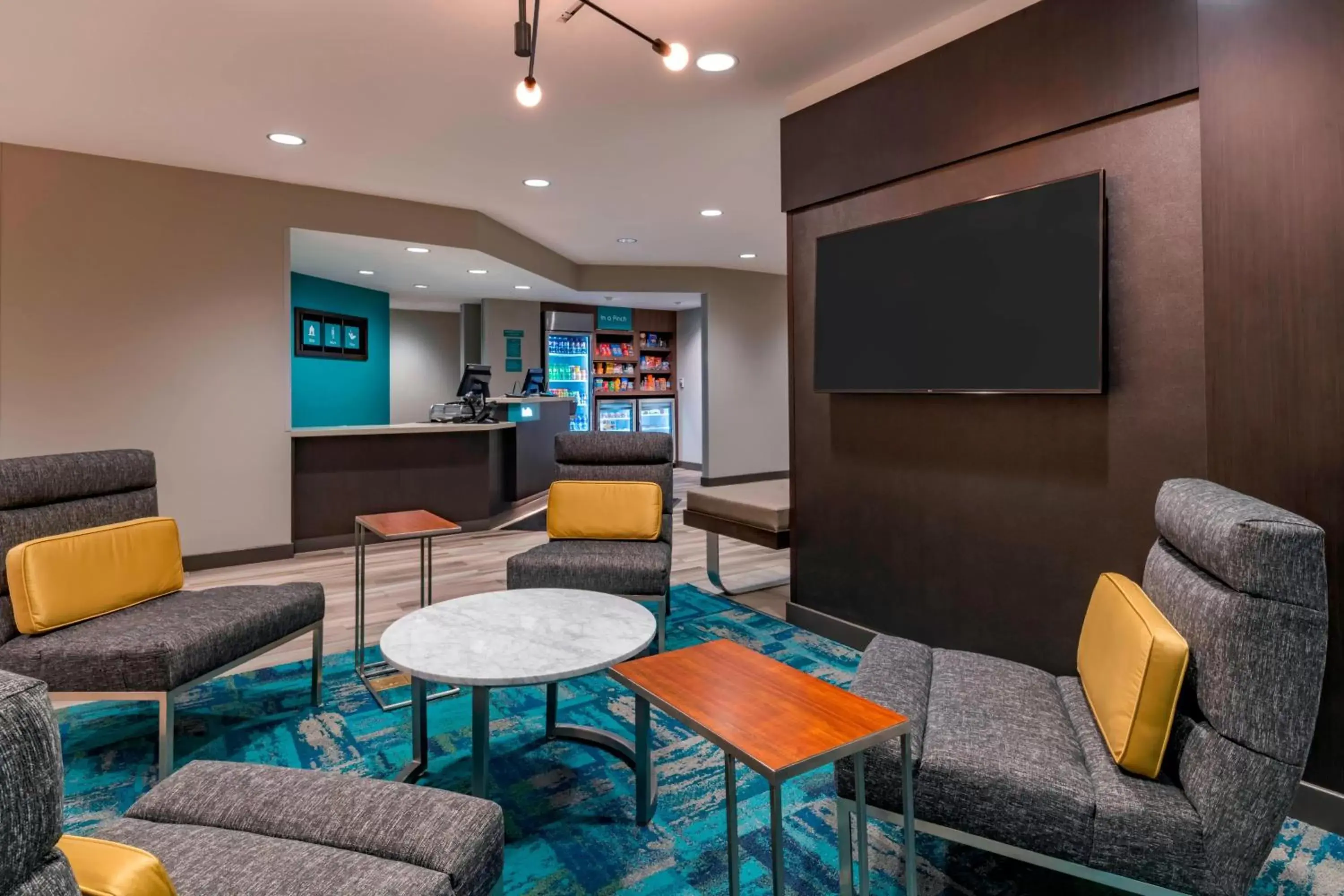 Lobby or reception, Seating Area in TownePlace Suites by Marriott Leavenworth