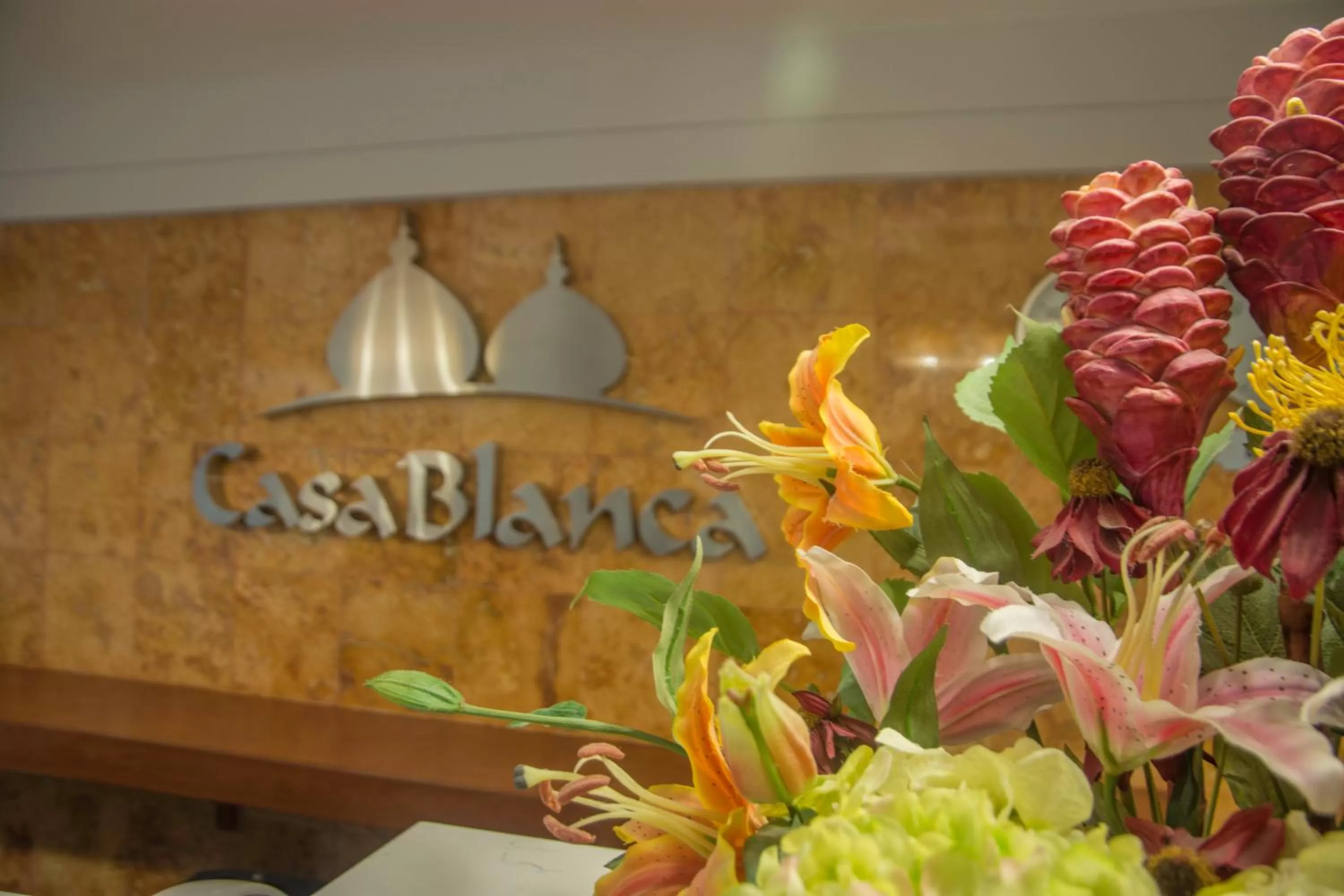 Property logo or sign in Hotel Casa Blanca