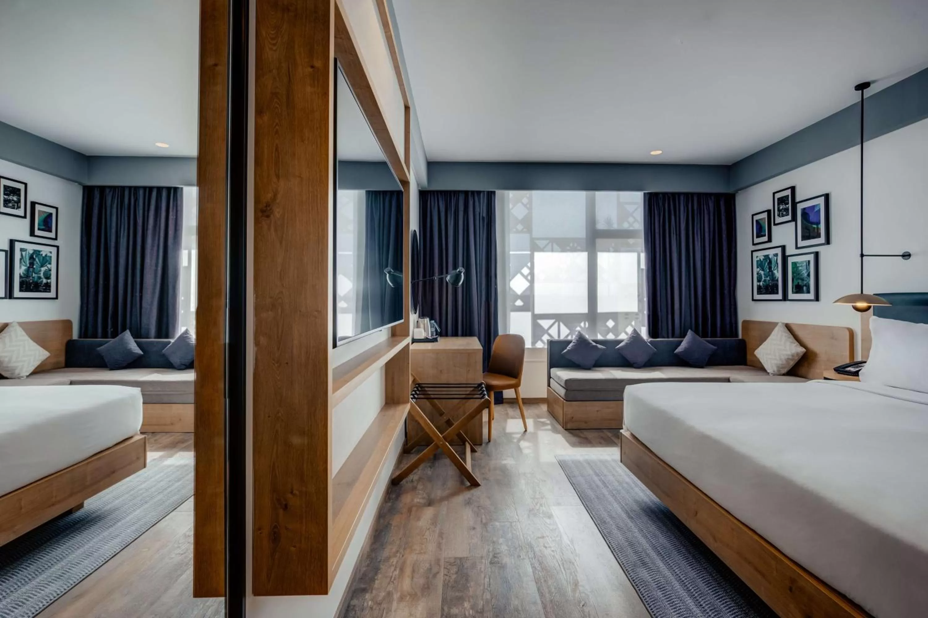 Property building, Bed in Hilton Garden Inn Casablanca Sud