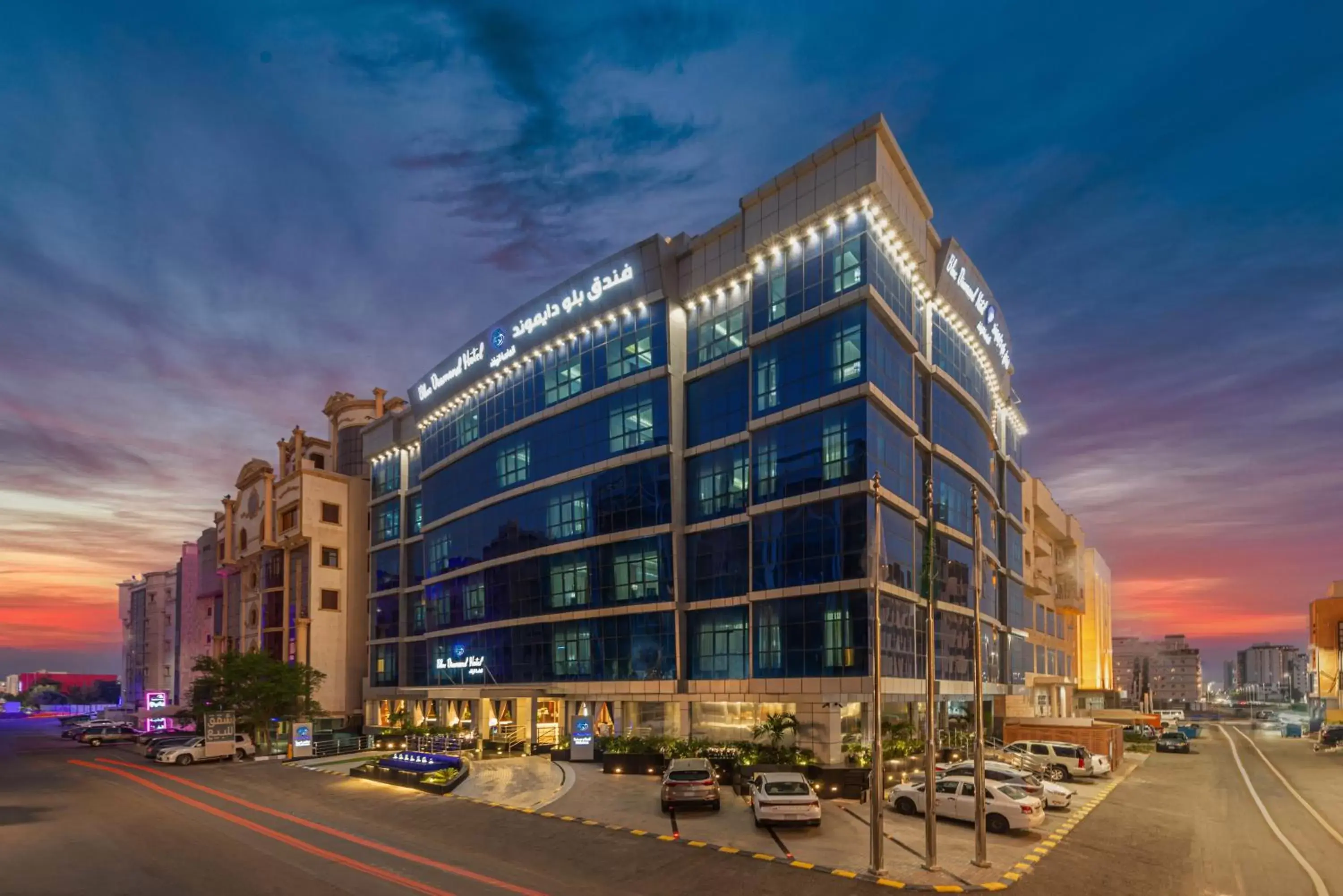 Property building in Blue Diamond Hotel Jeddah Property building in Blue Diamond Hotel Jeddah